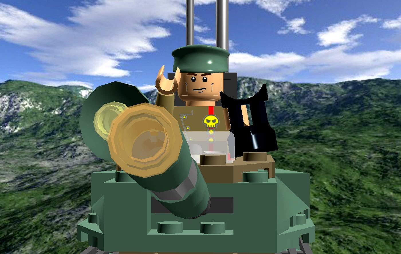 Astra Militarum, Imperial Guard, Lego, Leman Russ