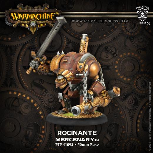 [Privateer Press] - Mercenaries - Rocinante Character Heavy Warjack