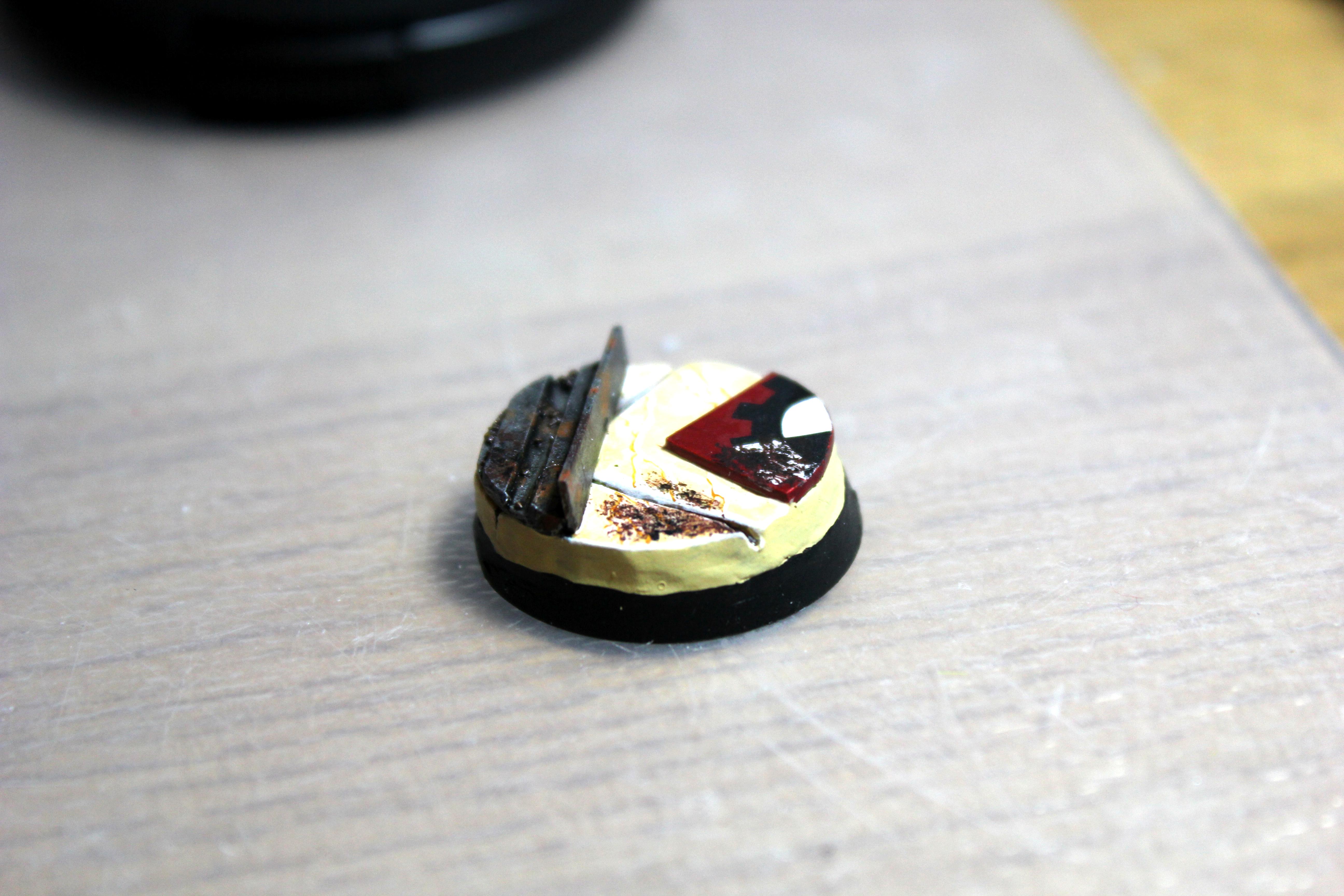 Base, Iron Hands, Marble, Mechanicum, Space Marines, Warhammer 40,000, Work In Progress