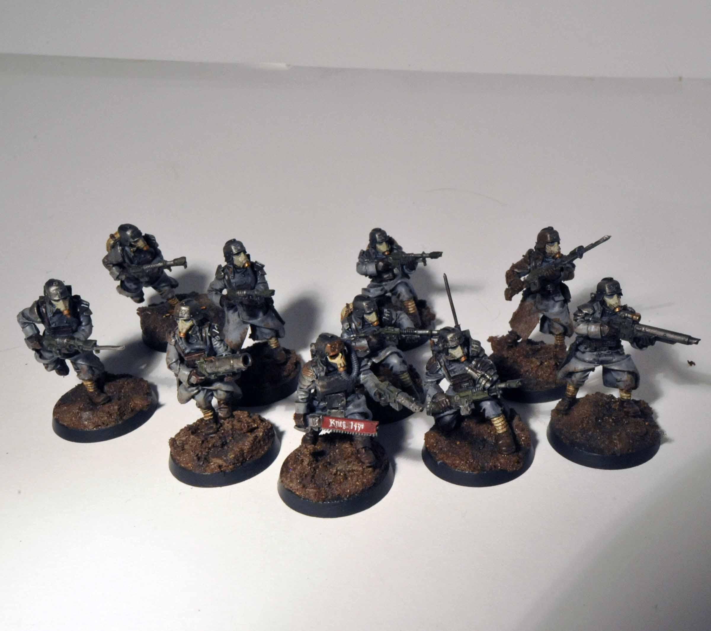 Death, Death Korps of Krieg, Forge, Forge World, Imperial, Infantry Squad, Korps, Kreigs, World