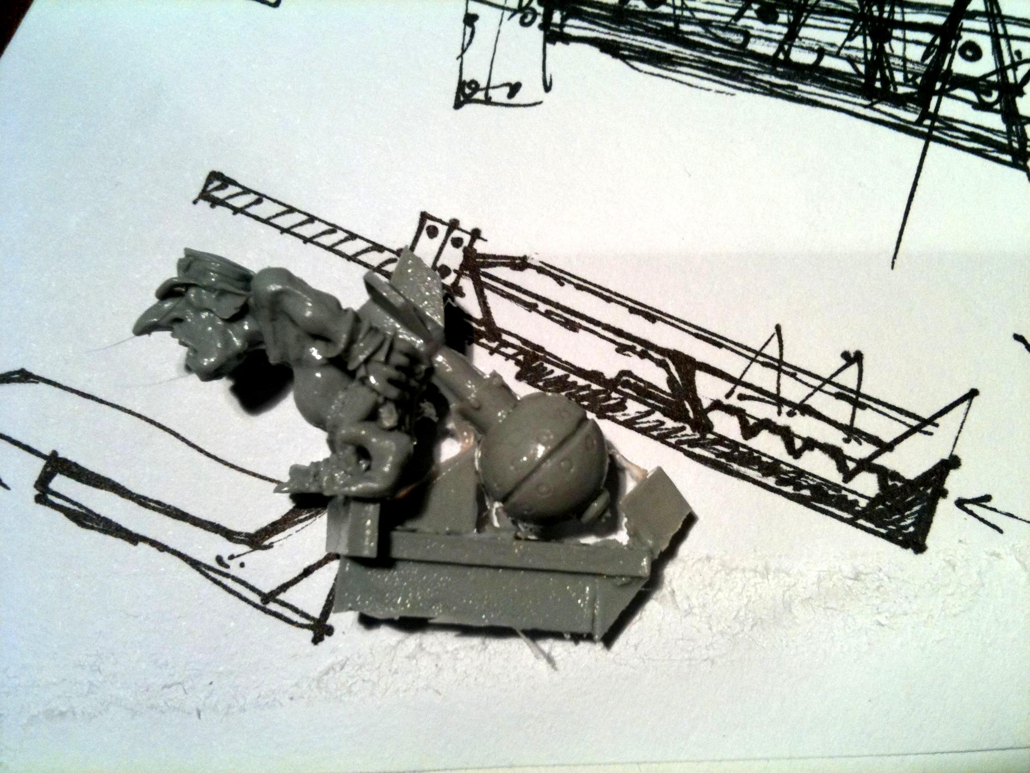 Da Dark Angelz, Orks, Work In Progress