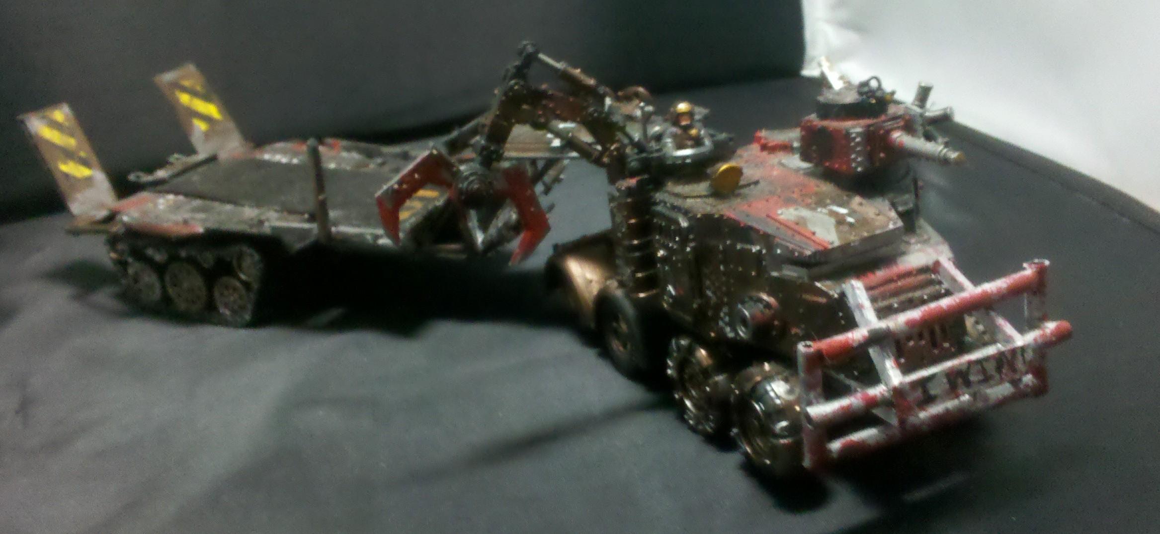 Battlewagon, Cars, Civilian, Looted, Ork Abuse, Orks, Vehicle