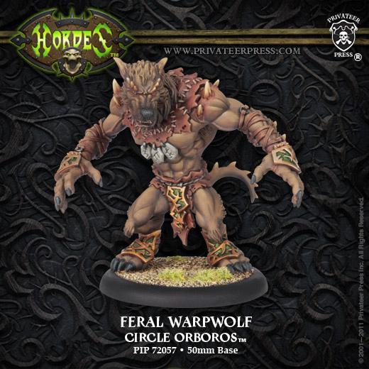 Circle - Feral Warpwolf Heavy Warbeast