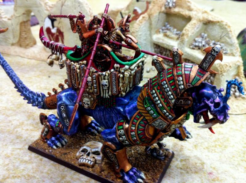 Monstrous Creatures, Painting Challenge, Tomb Kings, Warhammer Fantasy, Warsphinx