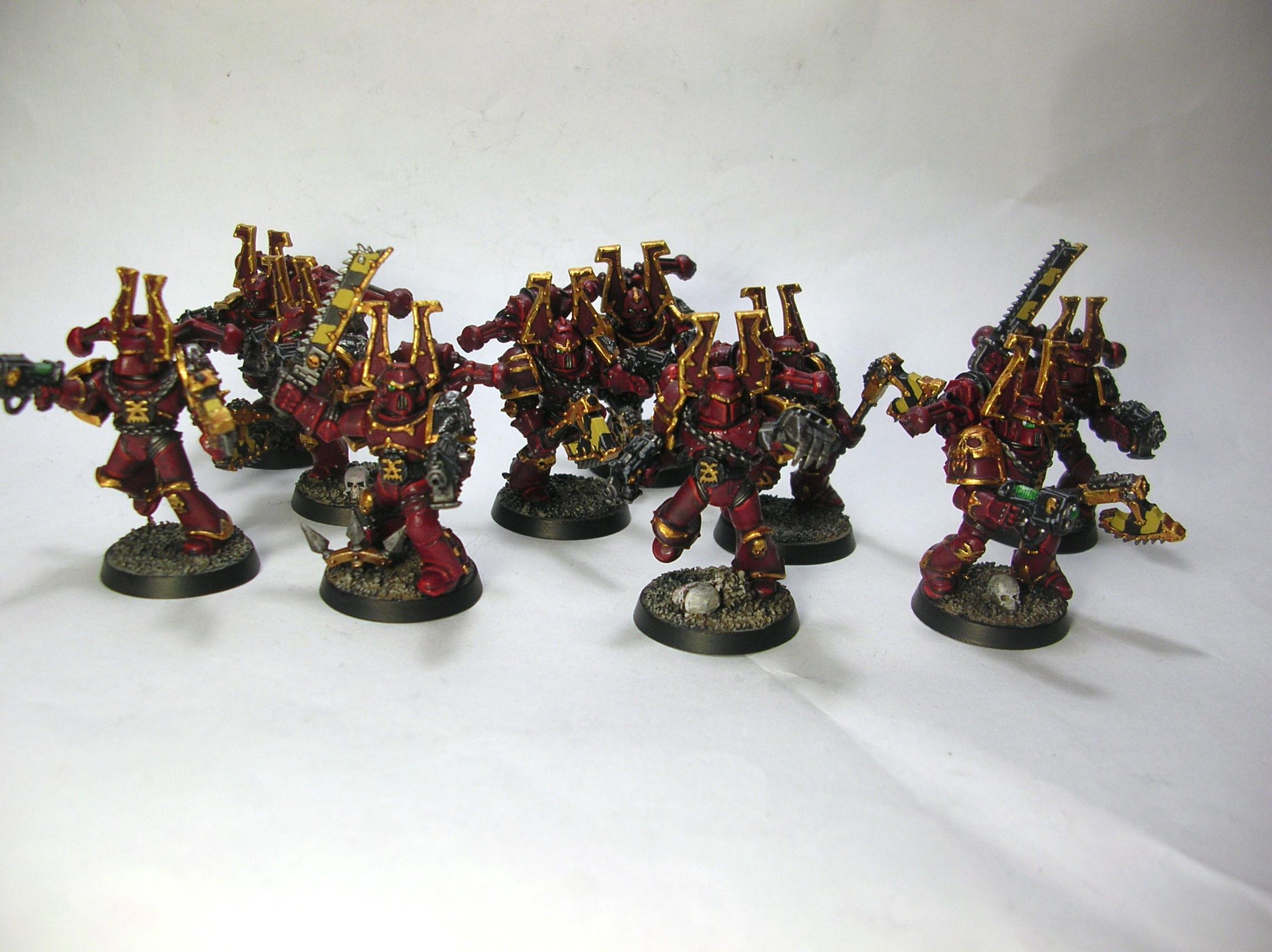 Iron Warriors, Khorne, Khorne Berserkers, Warhammer 40,000