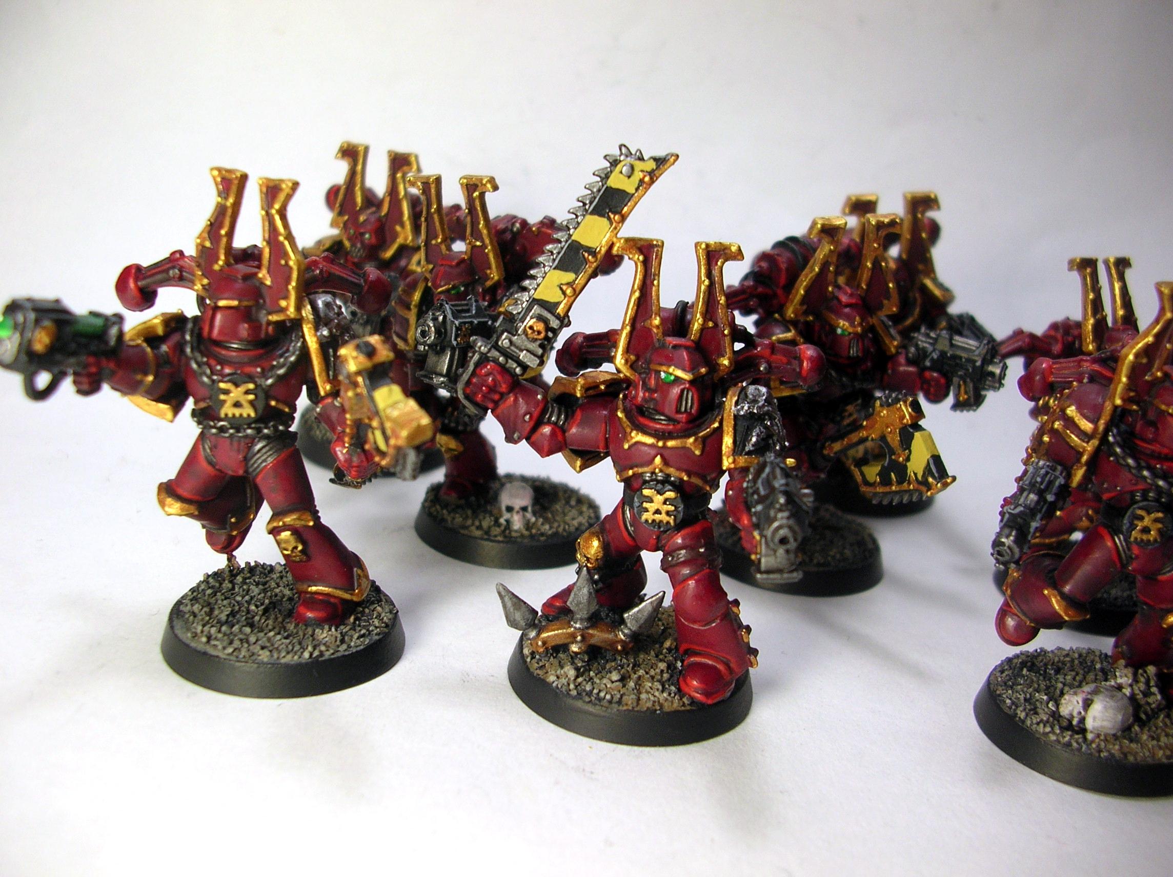 Iron Warriors, Khorne, Khorne Berserkers, Warhammer 40,000