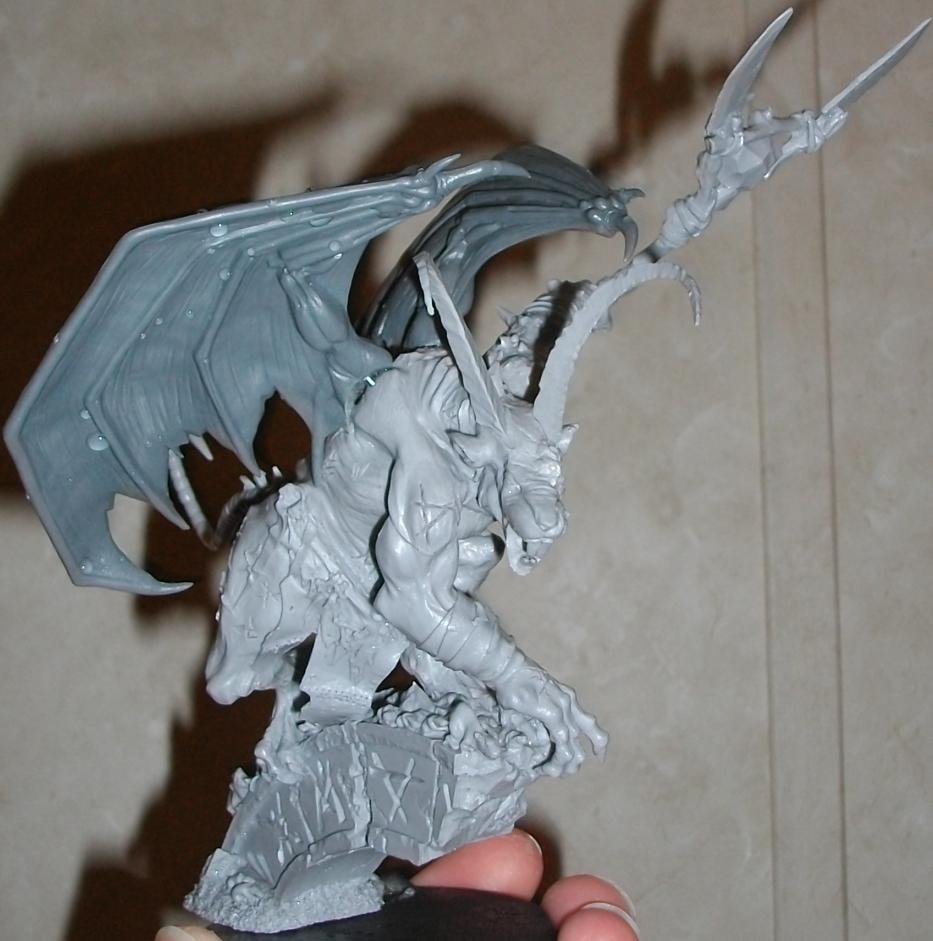 Apocalypse, Chaos, Chaos Daemons, Conversion, Daemon Prince, Exalted Vermin Lord, Rat, Skaven, Vermin Lord, Warhammer 40,000, Winged