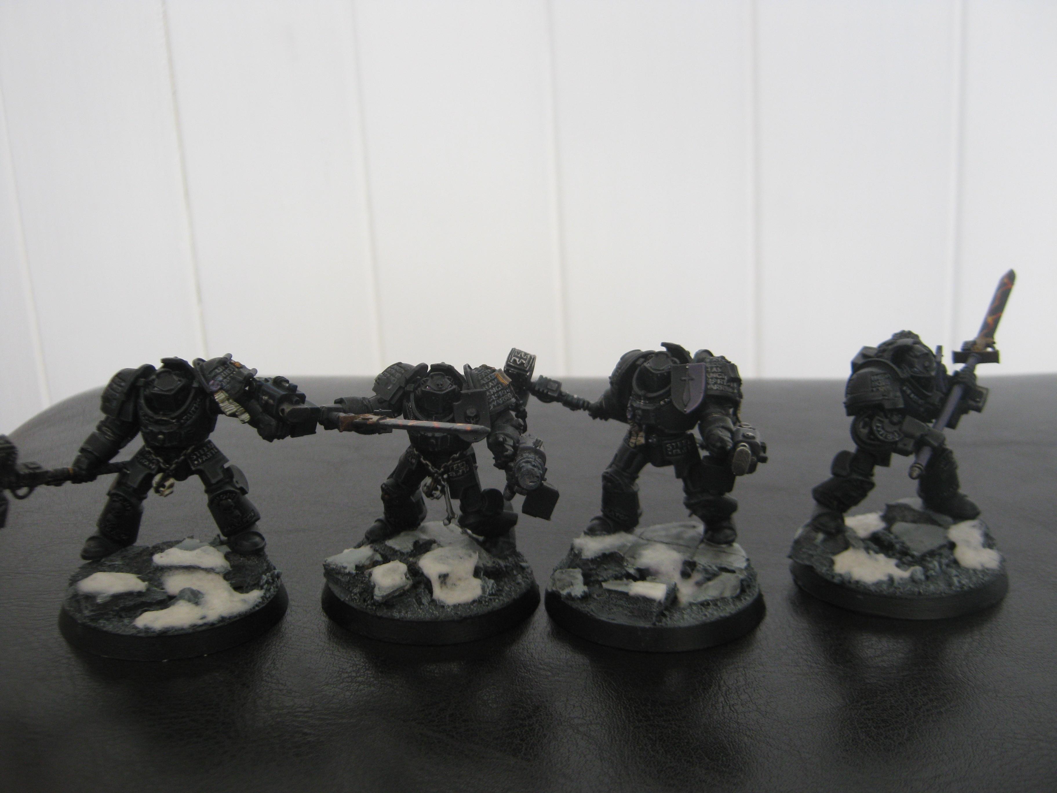 Grey, Knights, Unpainted