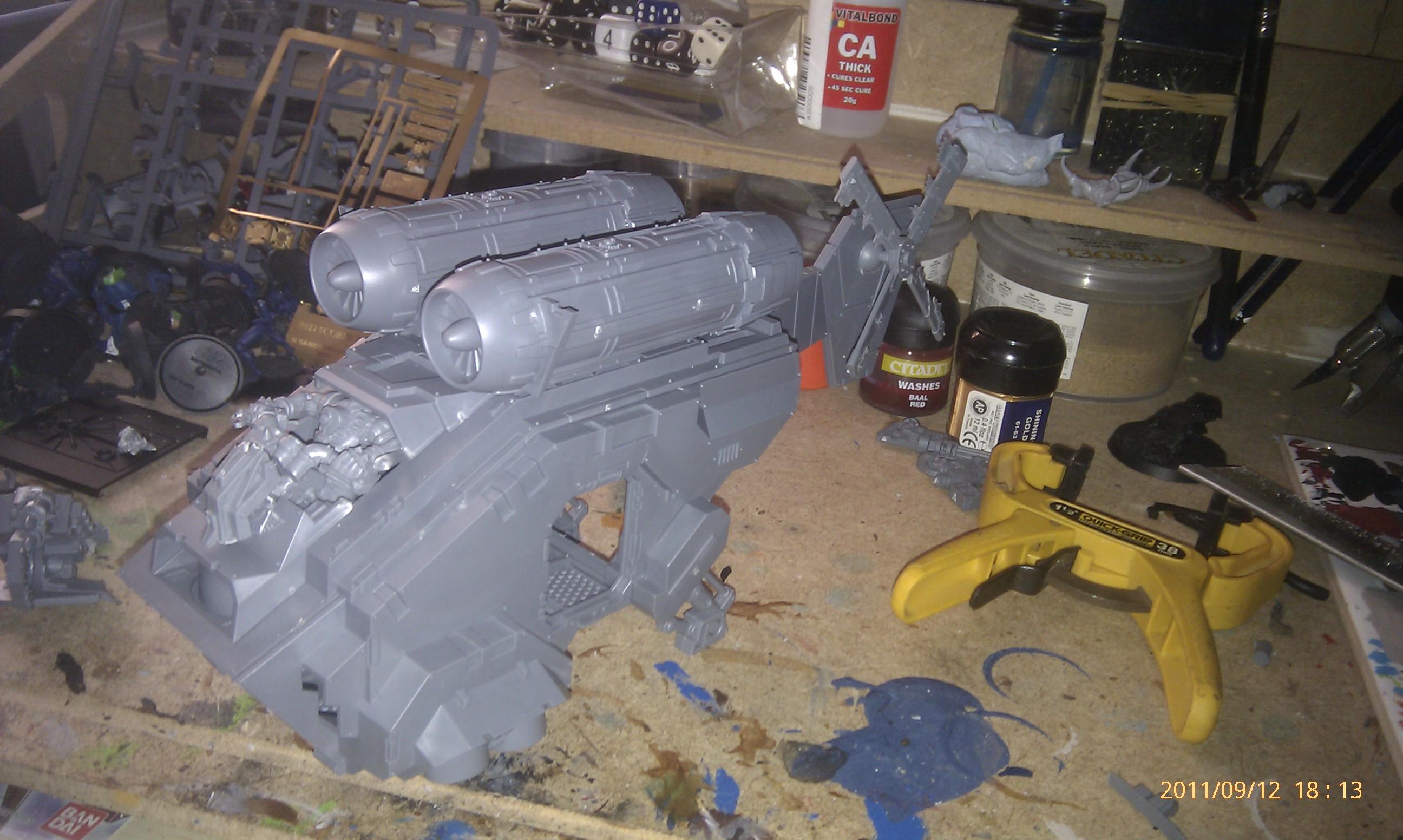 WIP stormraven to Chinork conversion