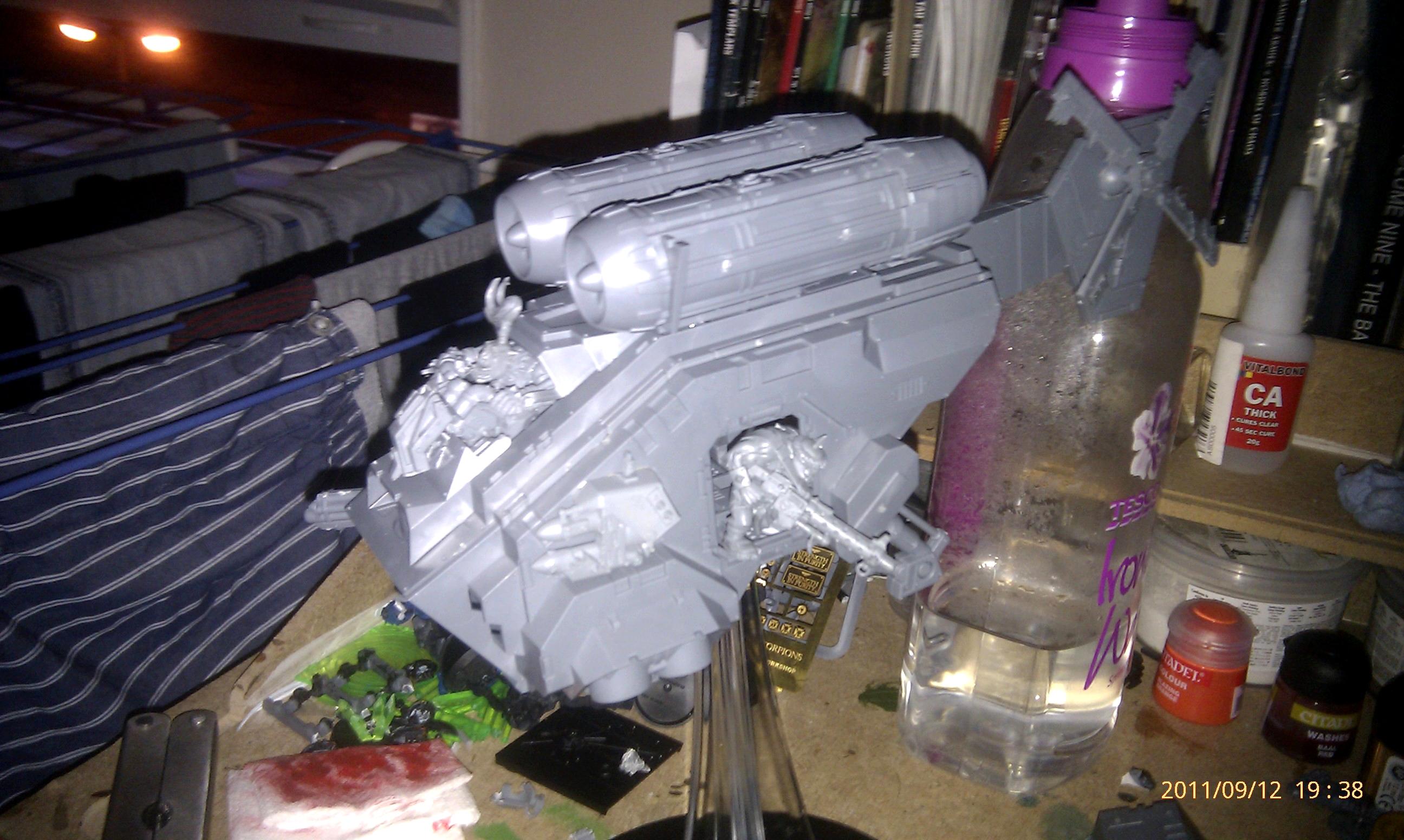 WIP stormraven to Chinork conversion