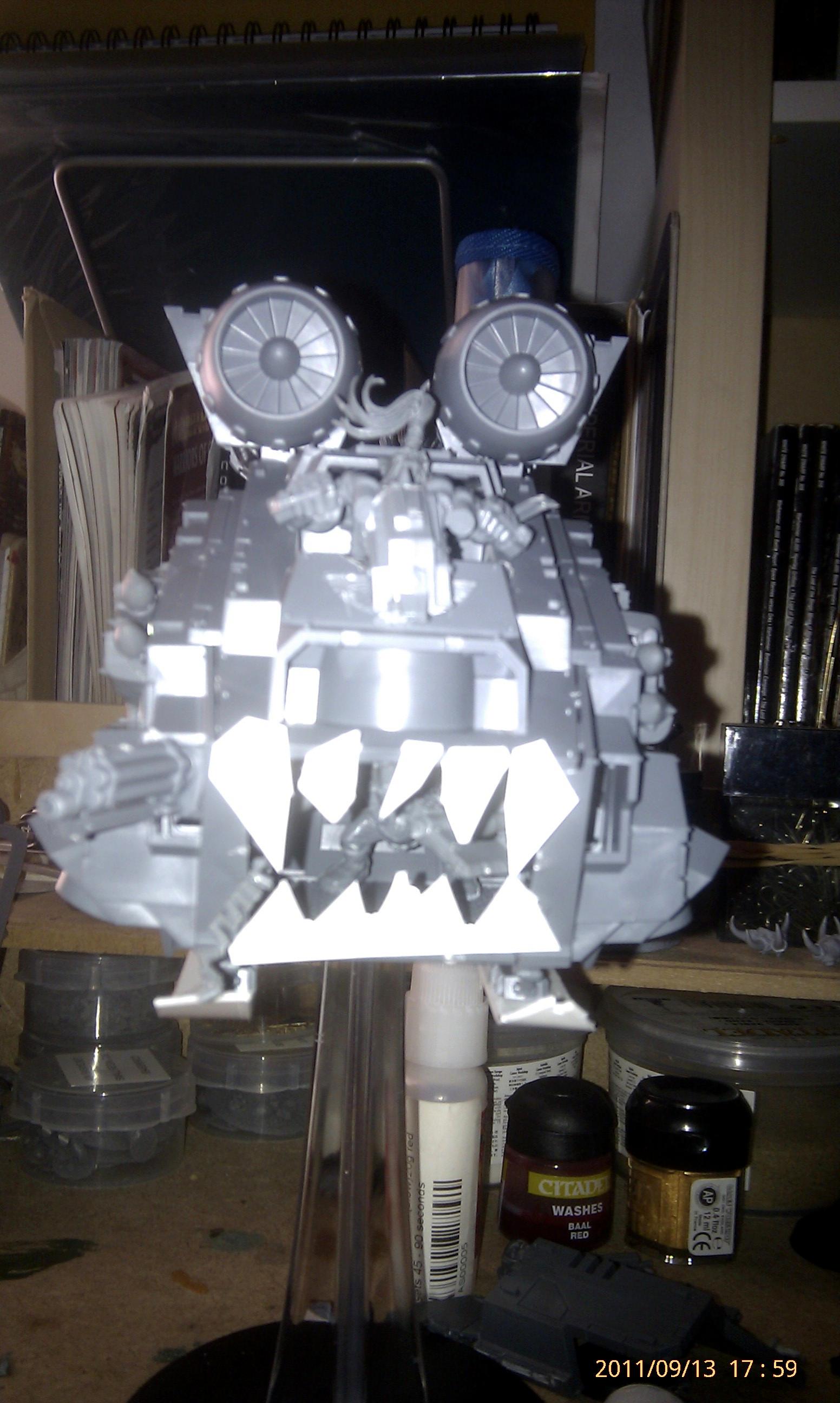 WIP stormraven to Chinork conversion