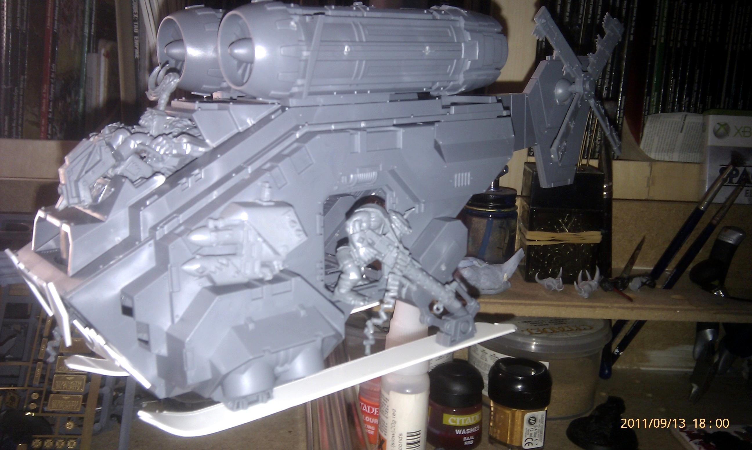 WIP stormraven to Chinork conversion