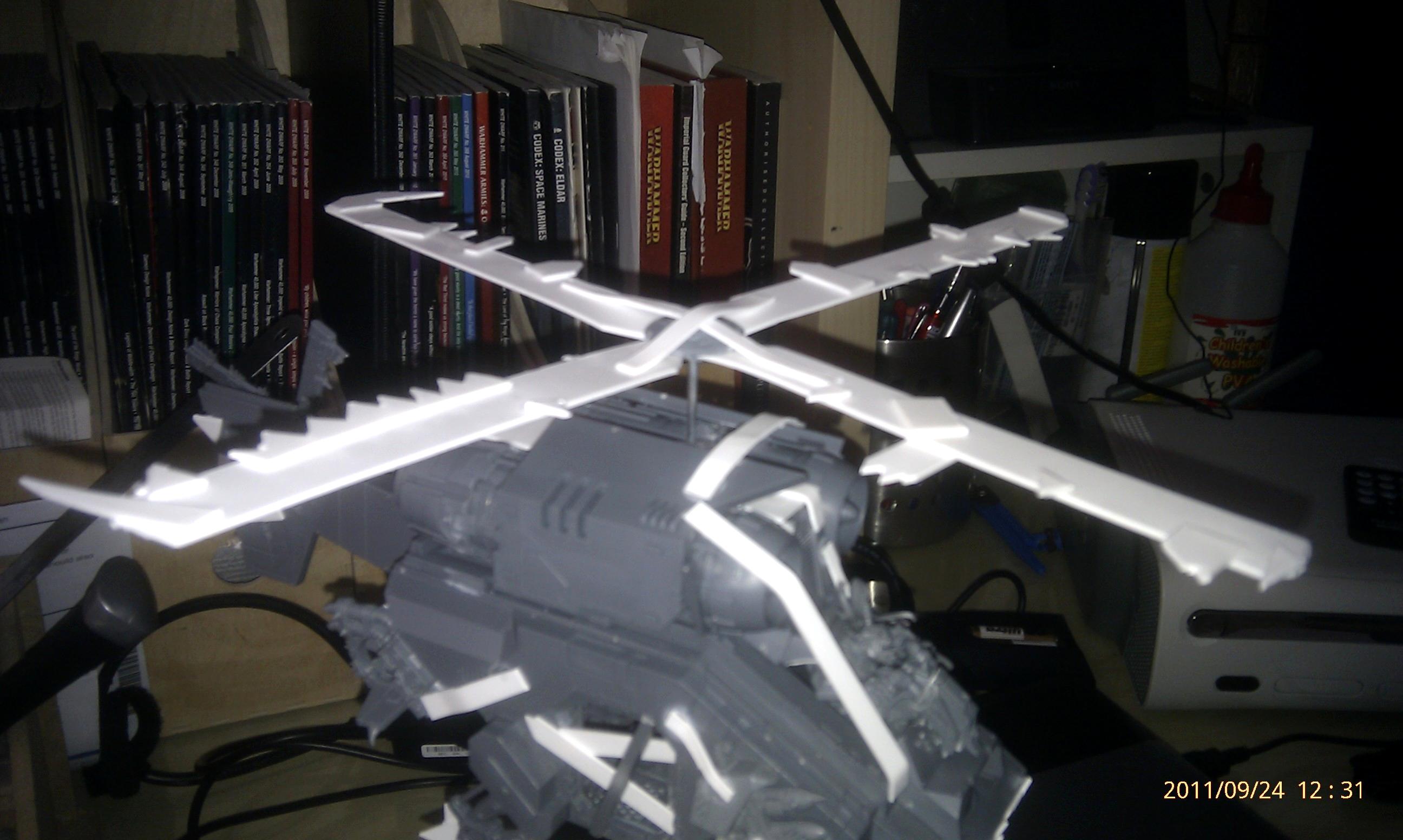 WIP stormraven to Chinork conversion