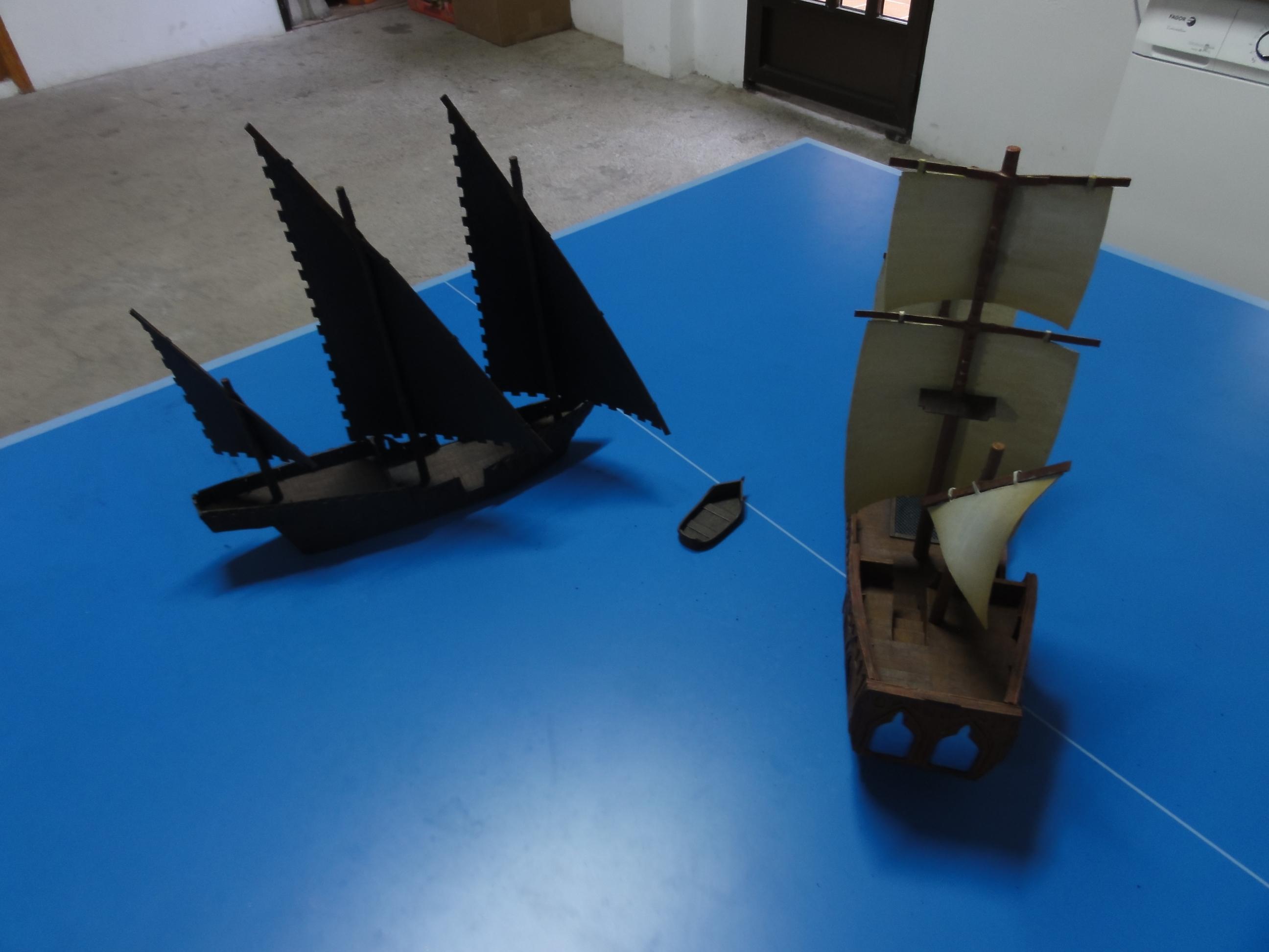 Galleon and Xebec