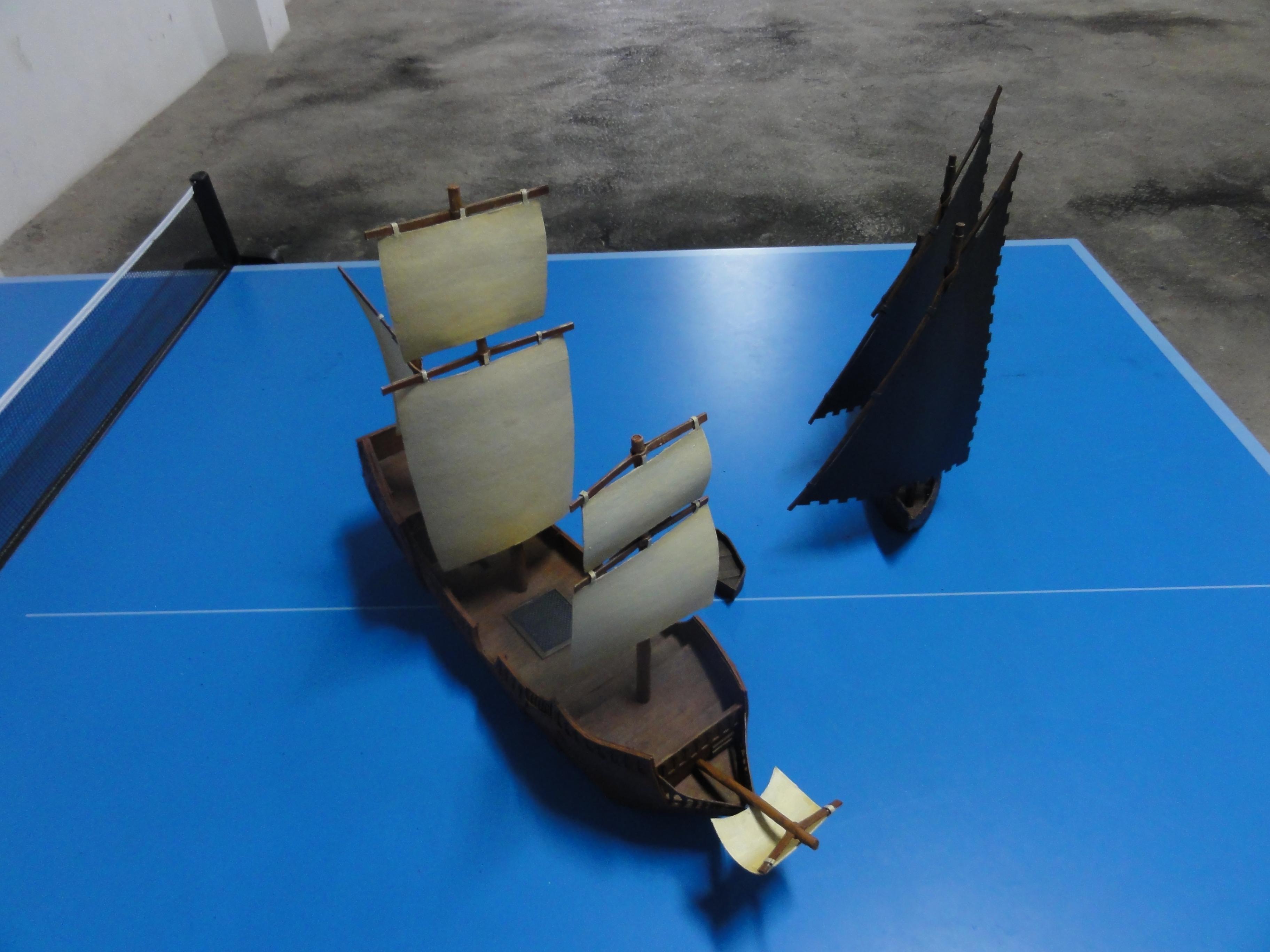 Galleon and Xebec