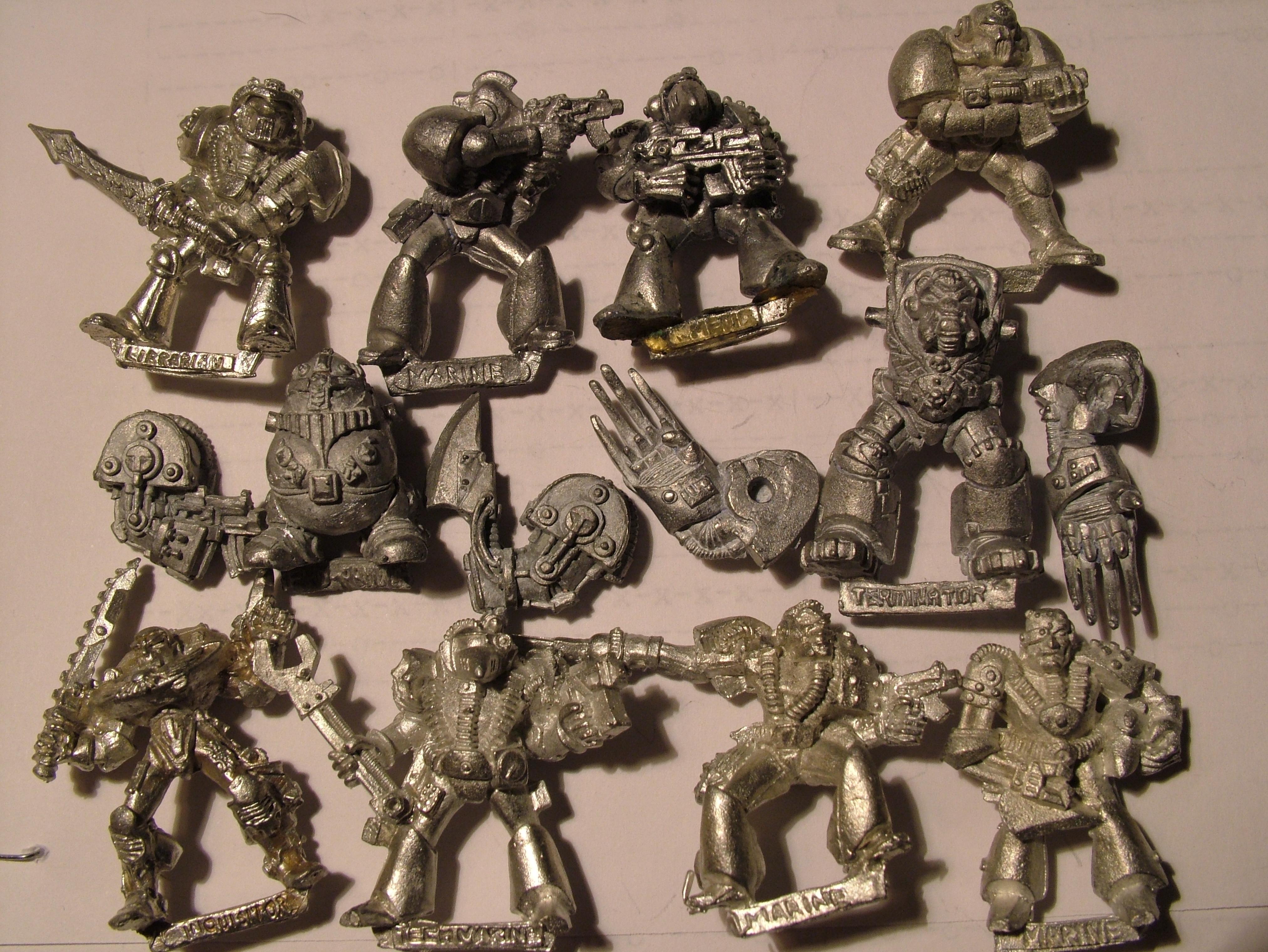 Exo, Inquistitor, Rogue Trader, Space Marines, Squats