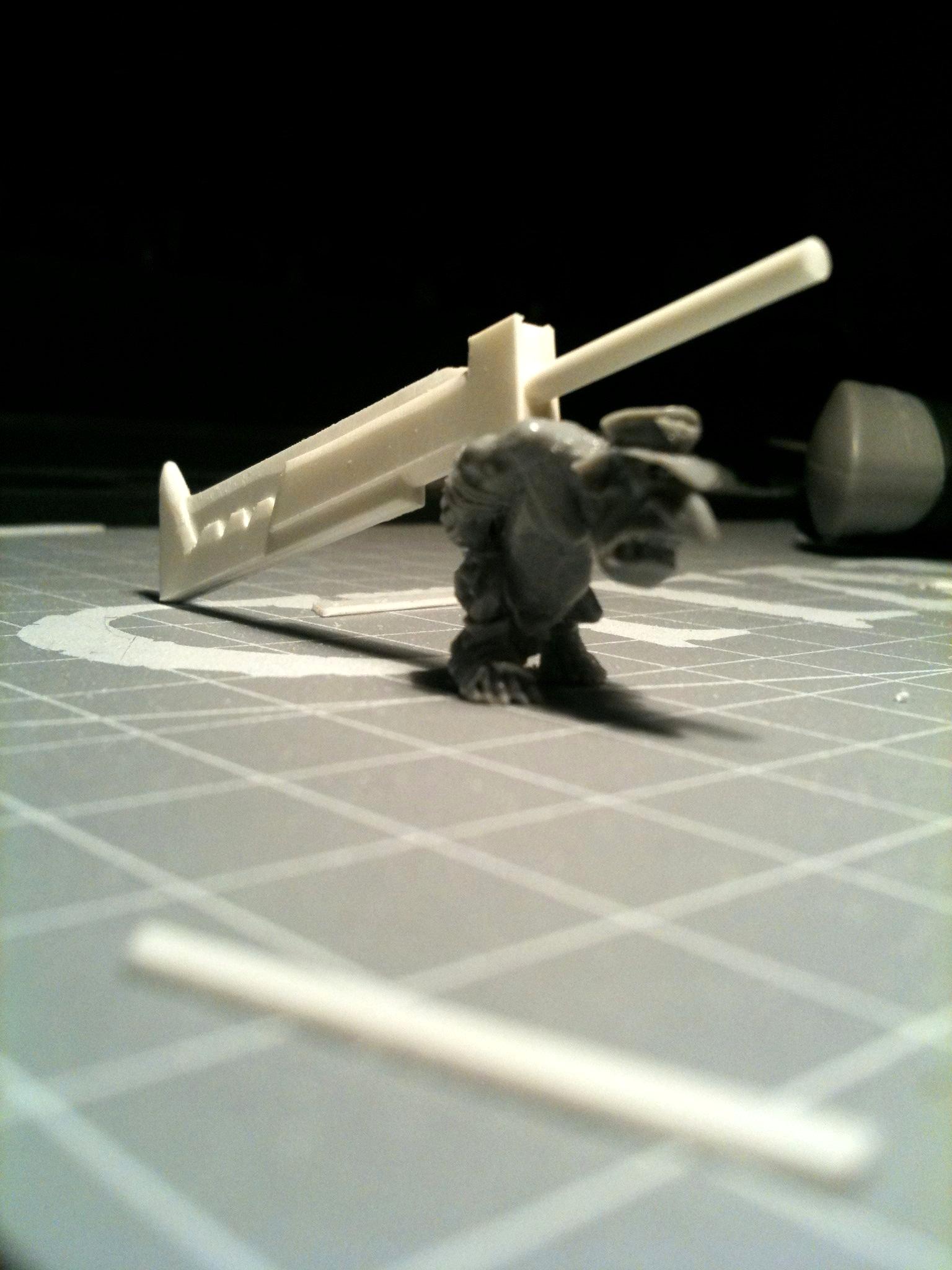 Da Dark Angelz, Orks, Work In Progress