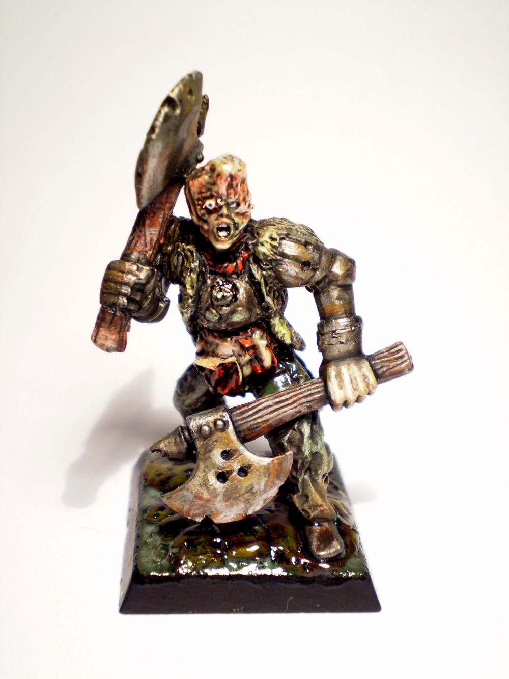Chaos, Conversion, Greenstuff, Marauders, Nurgle