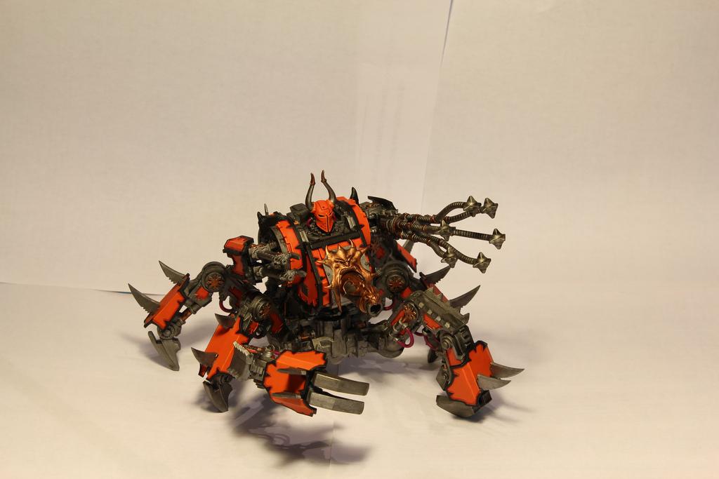 Chaos Space Marines, Defiler, Orange, Pyre