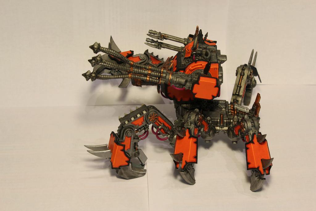 Chaos Space Marines, Defiler, Orange, Pyre