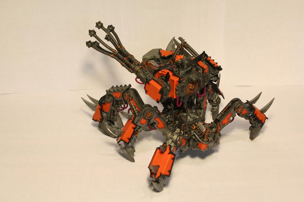 Chaos Space Marines, Defiler, Orange, Pyre