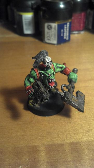 Ork Boy Before Based
