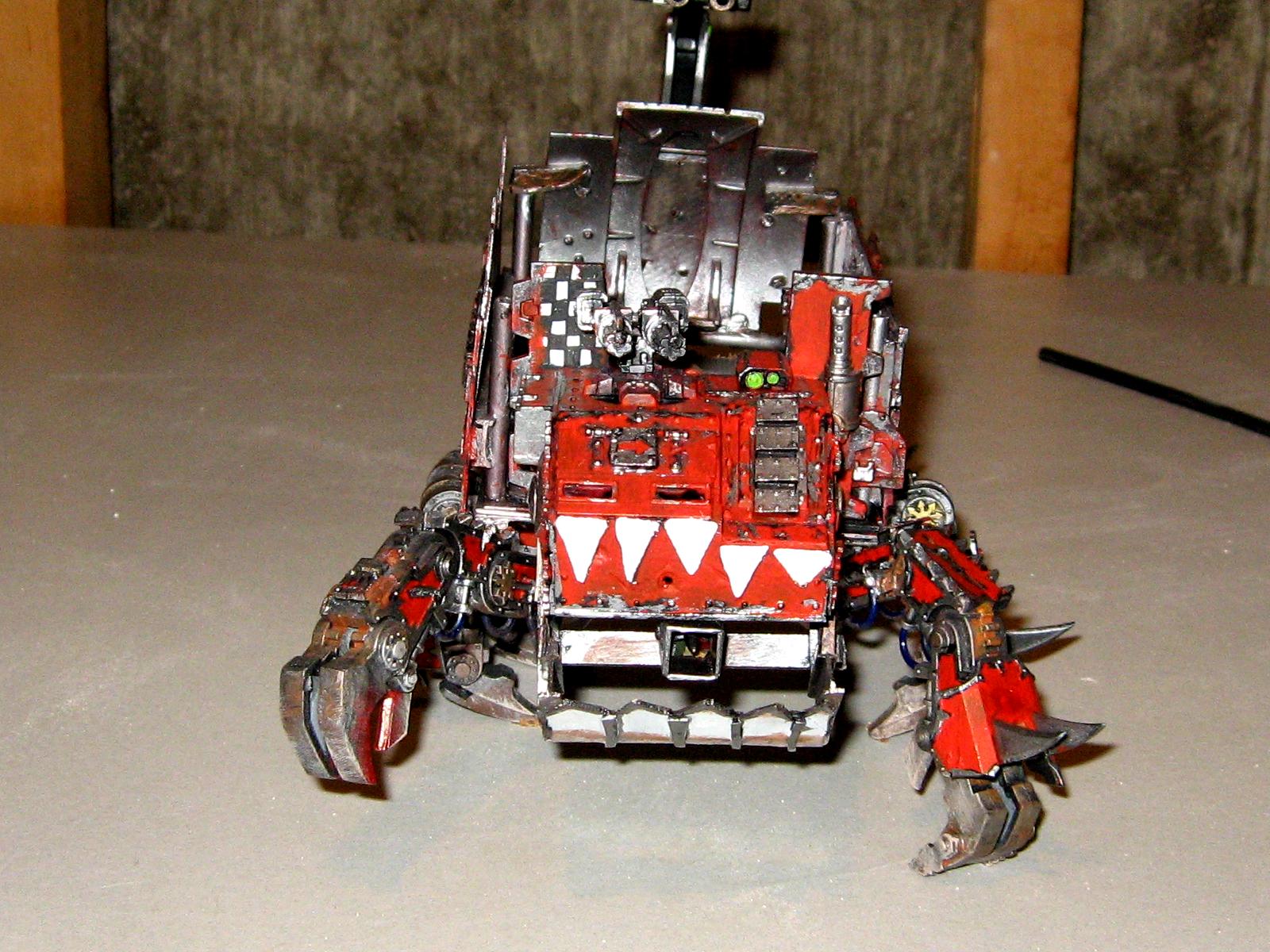 Ork Battlewagon, front