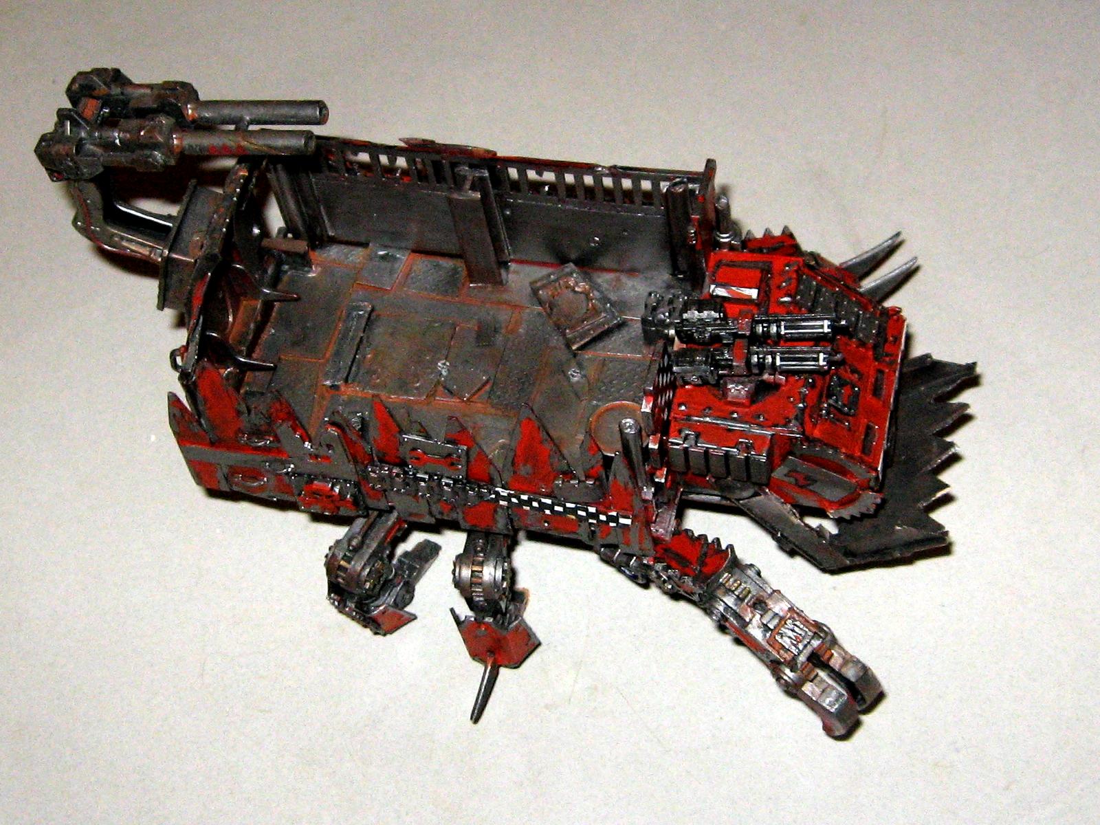 Ork Battlewagon, top right