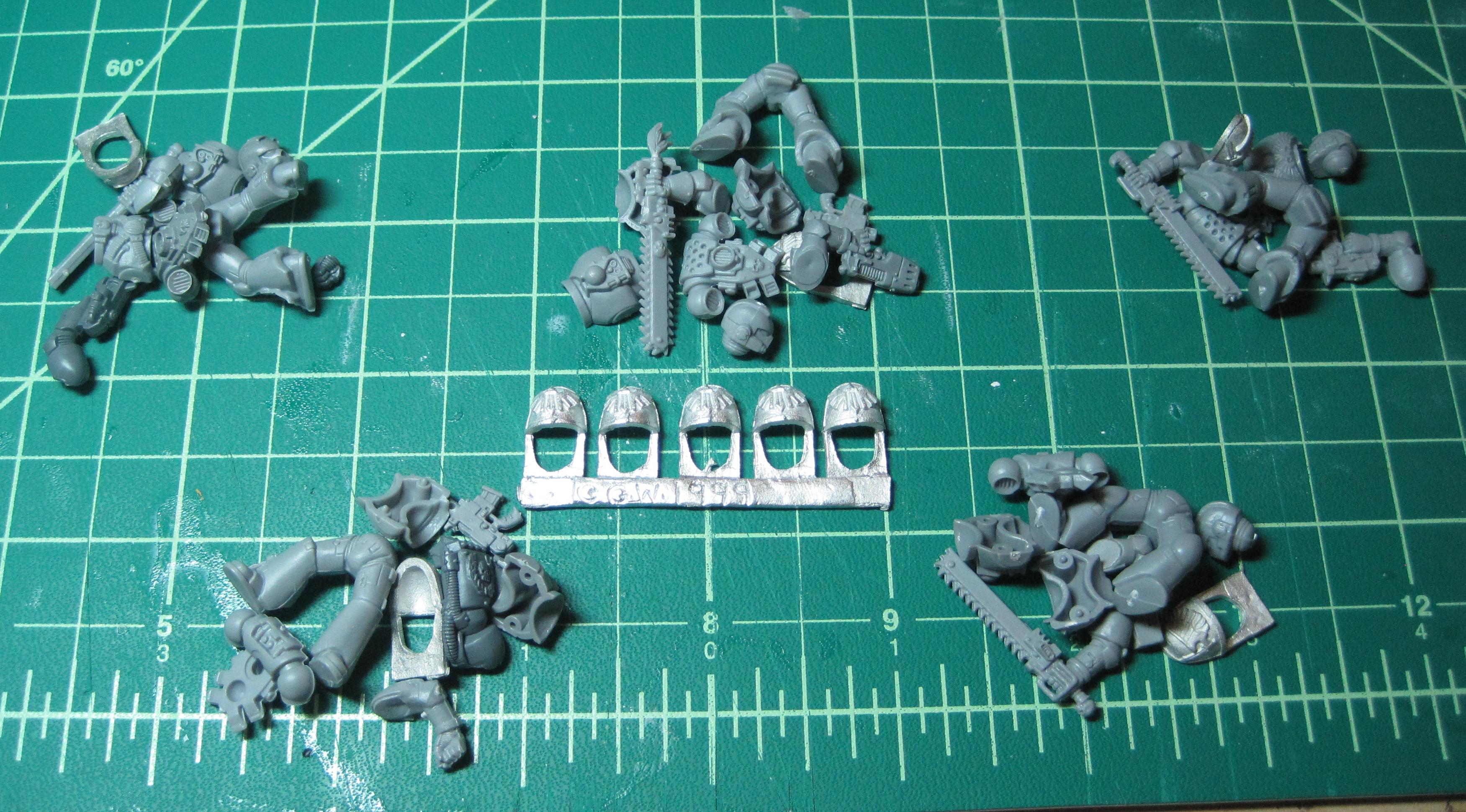 Assault Squad - Component Pieces