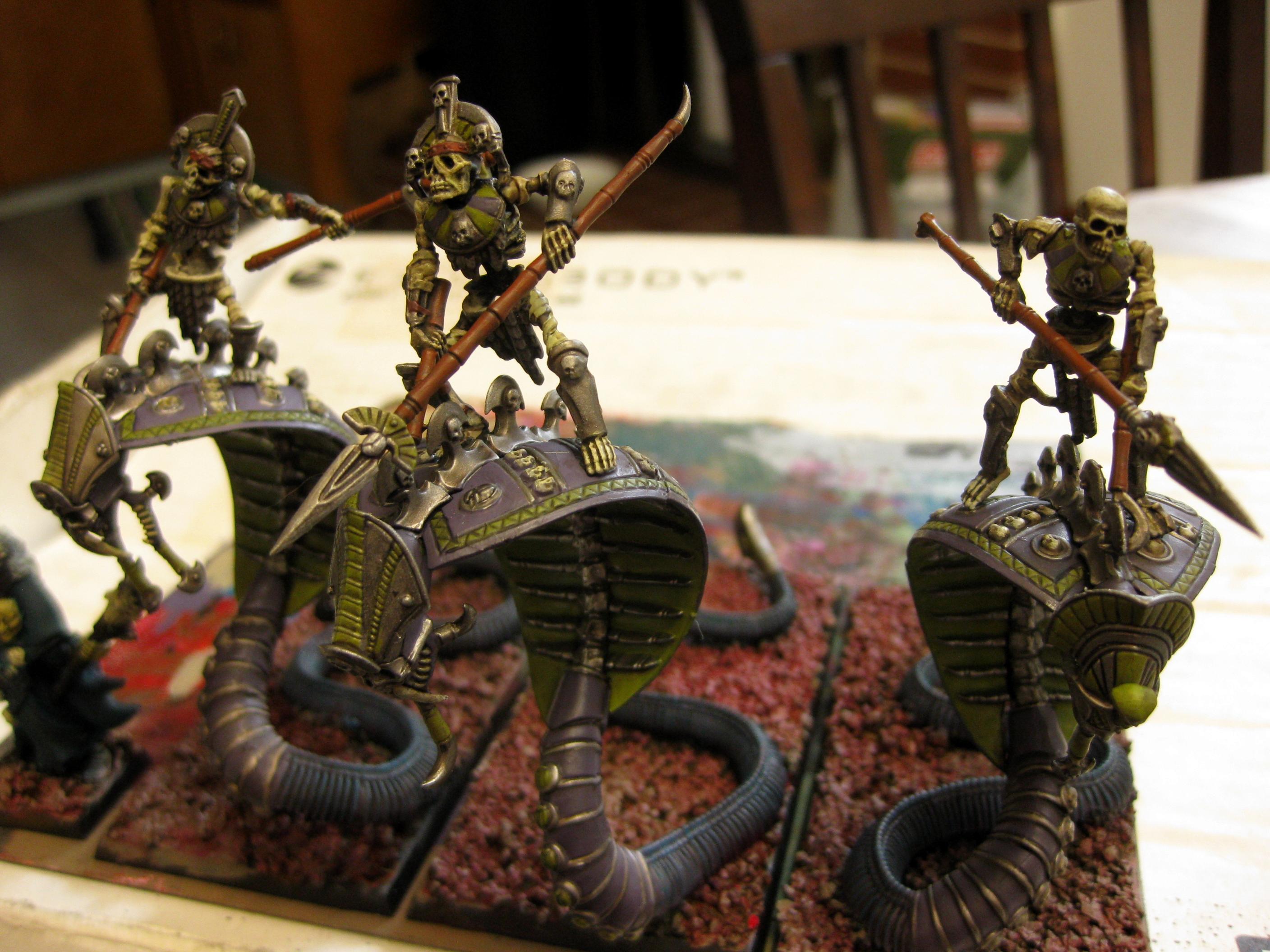 Khemri, Skeletons, Snake, Tomb Kings, Warhammer Fantasy