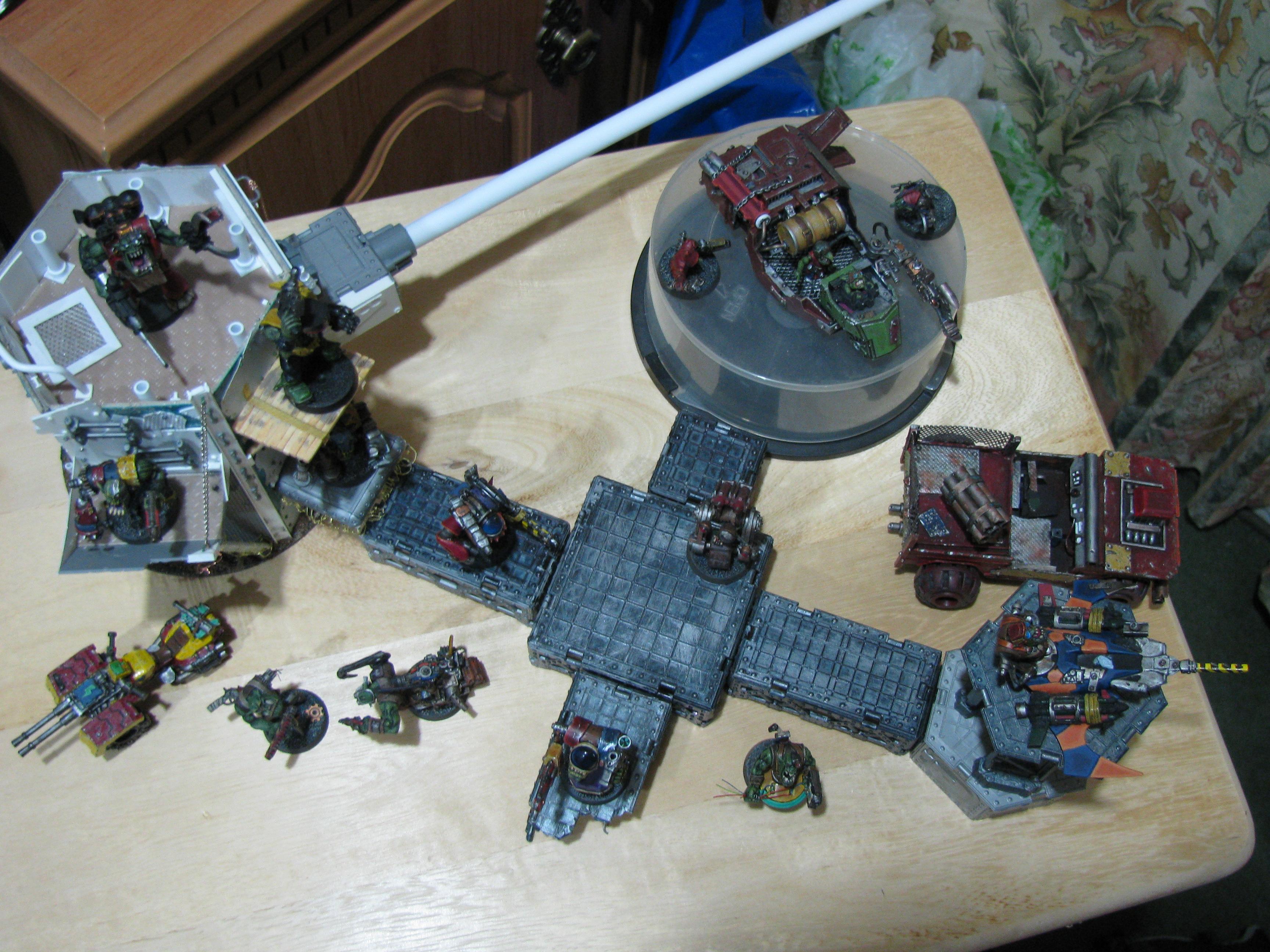 Conversion, Cyborks, Orks, Terrain, Warhammer 40,000