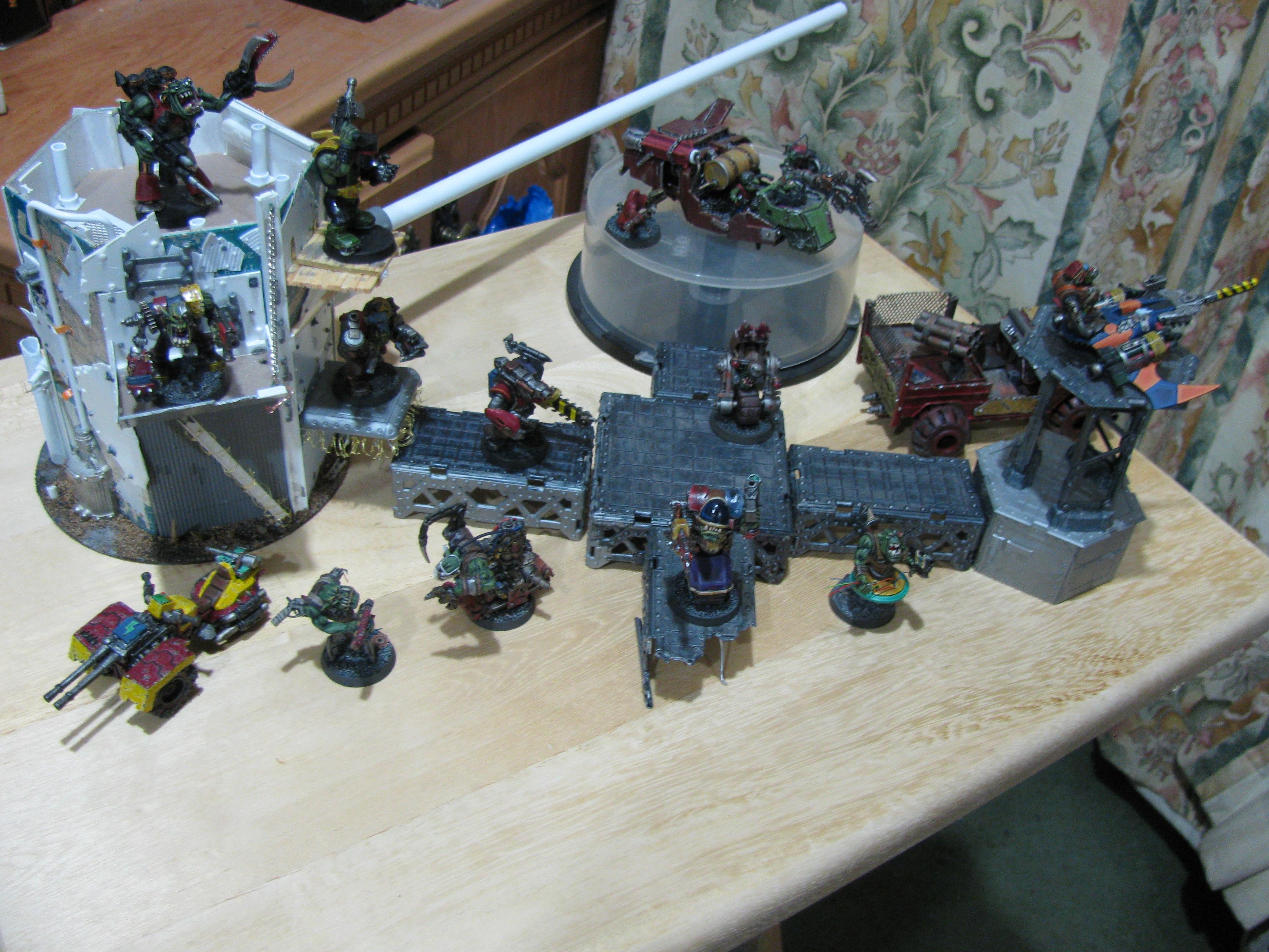 Conversion, Cyborks, Orks, Terrain, Warhammer 40,000
