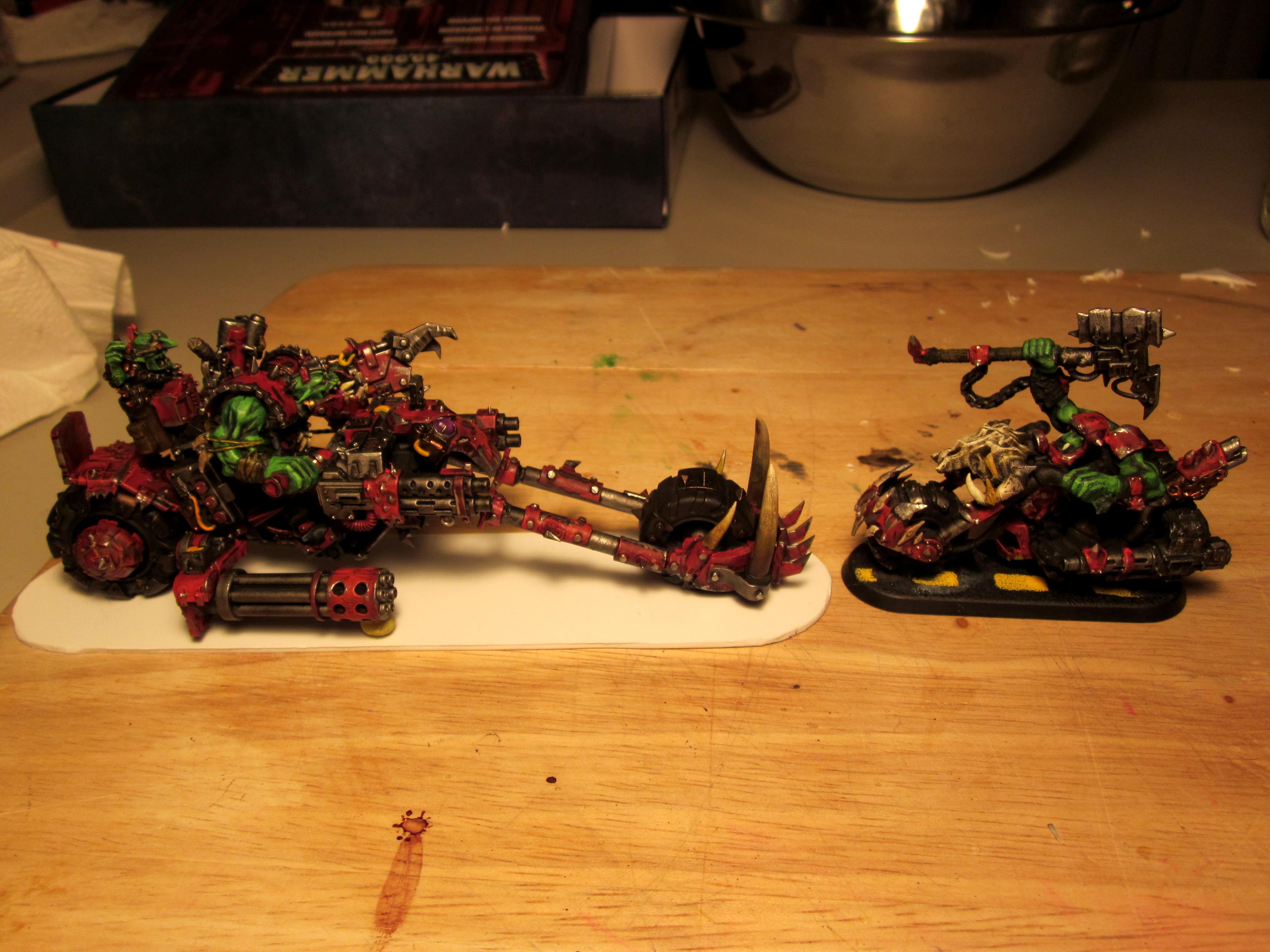 Bike, Warboss, Wazdakka Gutsmek