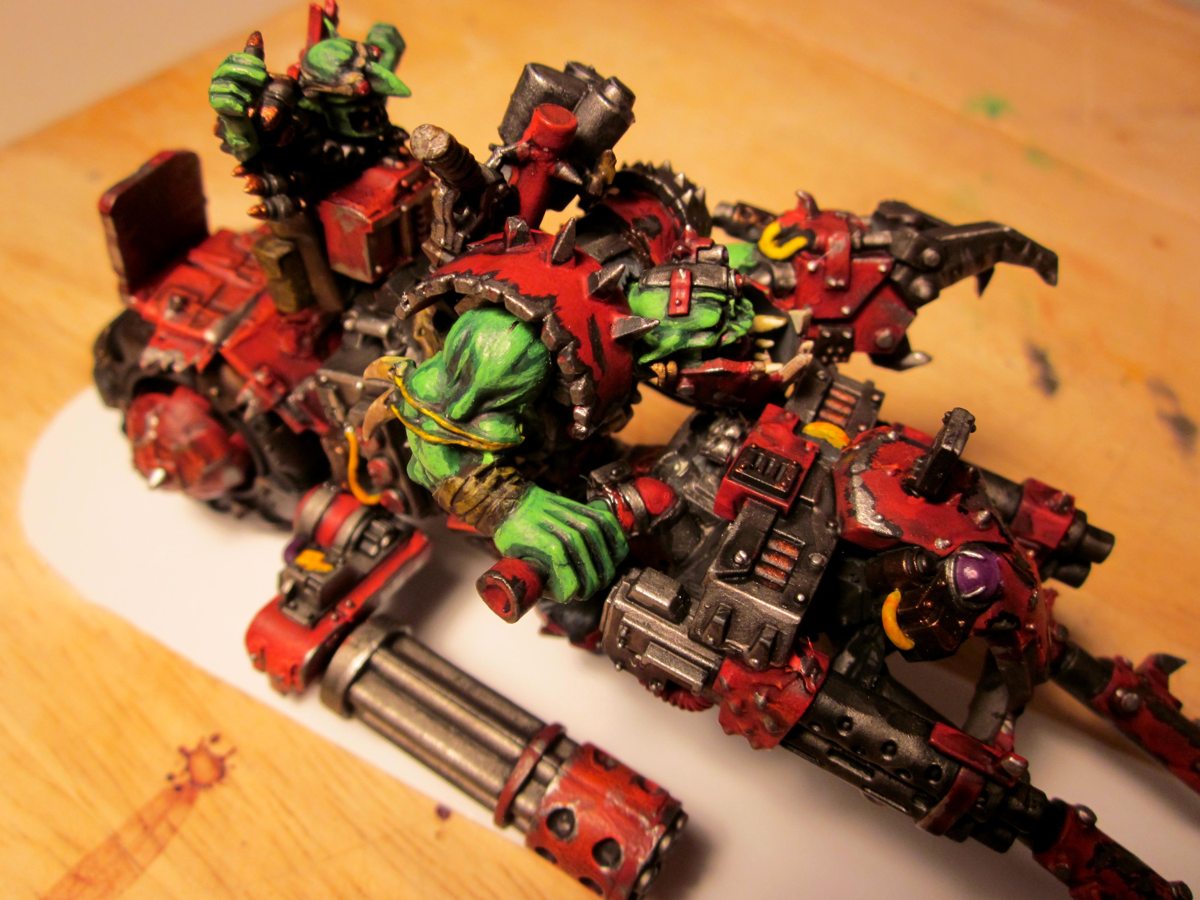 Bike, Warboss, Wazdakka Gutsmek