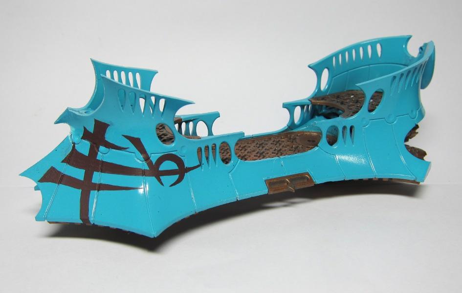 Dark Eldar, Raider, WIP Raider Glyphs