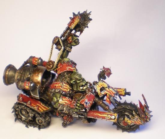 Forge World, Gutsmek, Warboss On Bike, Wazdakka Gutsmek