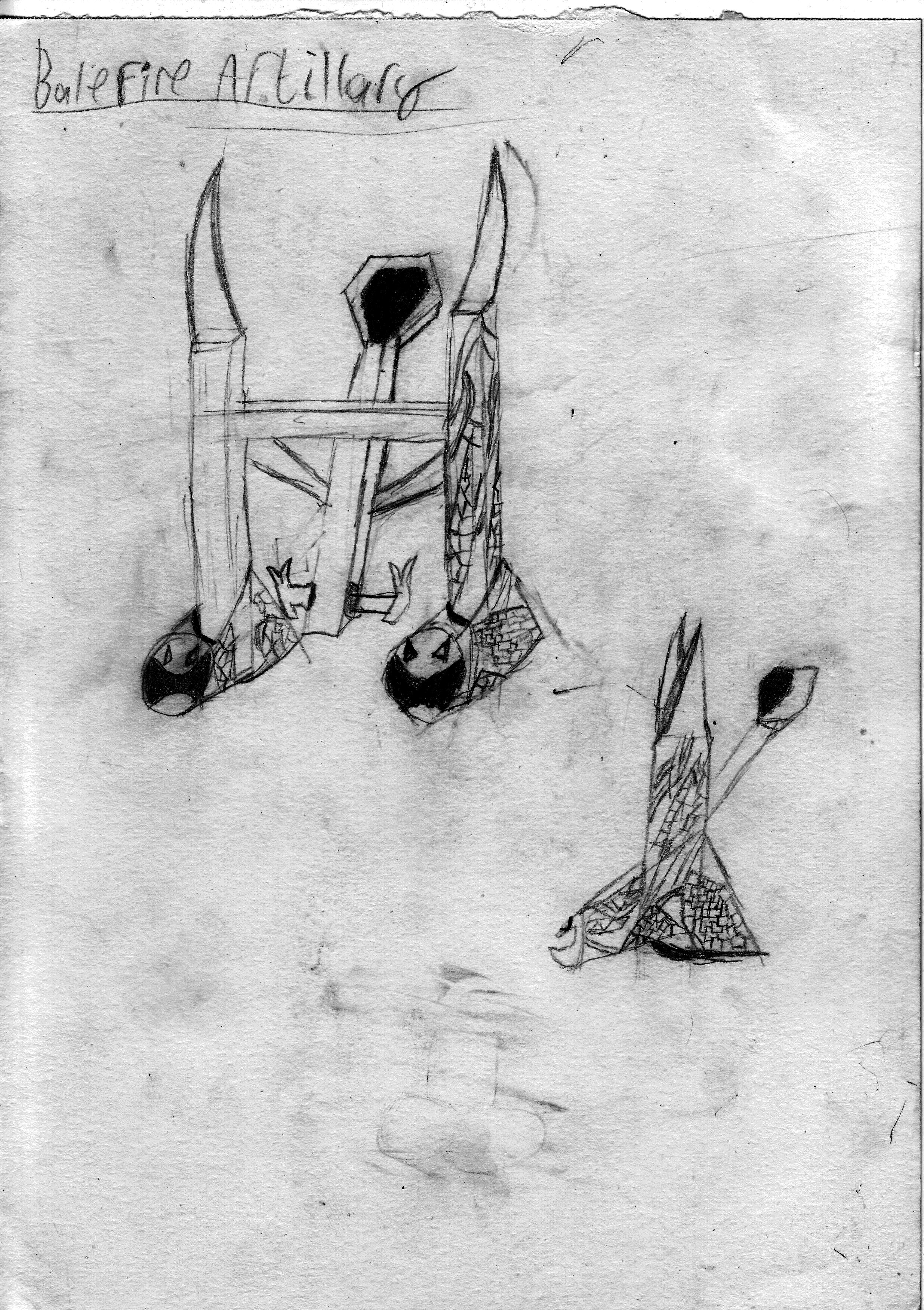 Balefire artillary