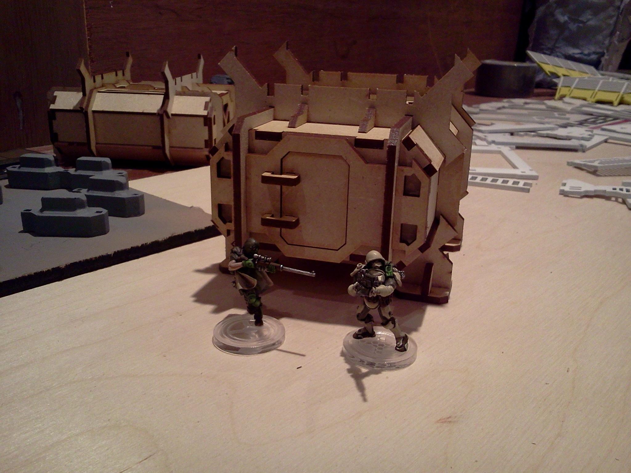Cargo, Crate, Shipping Container, Warmill