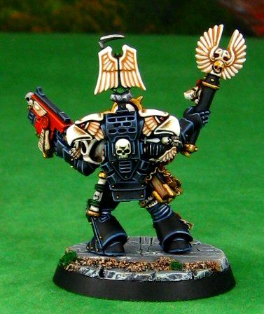 Chaplain, Dark Angels, Space Marines, Warhammer 40,000