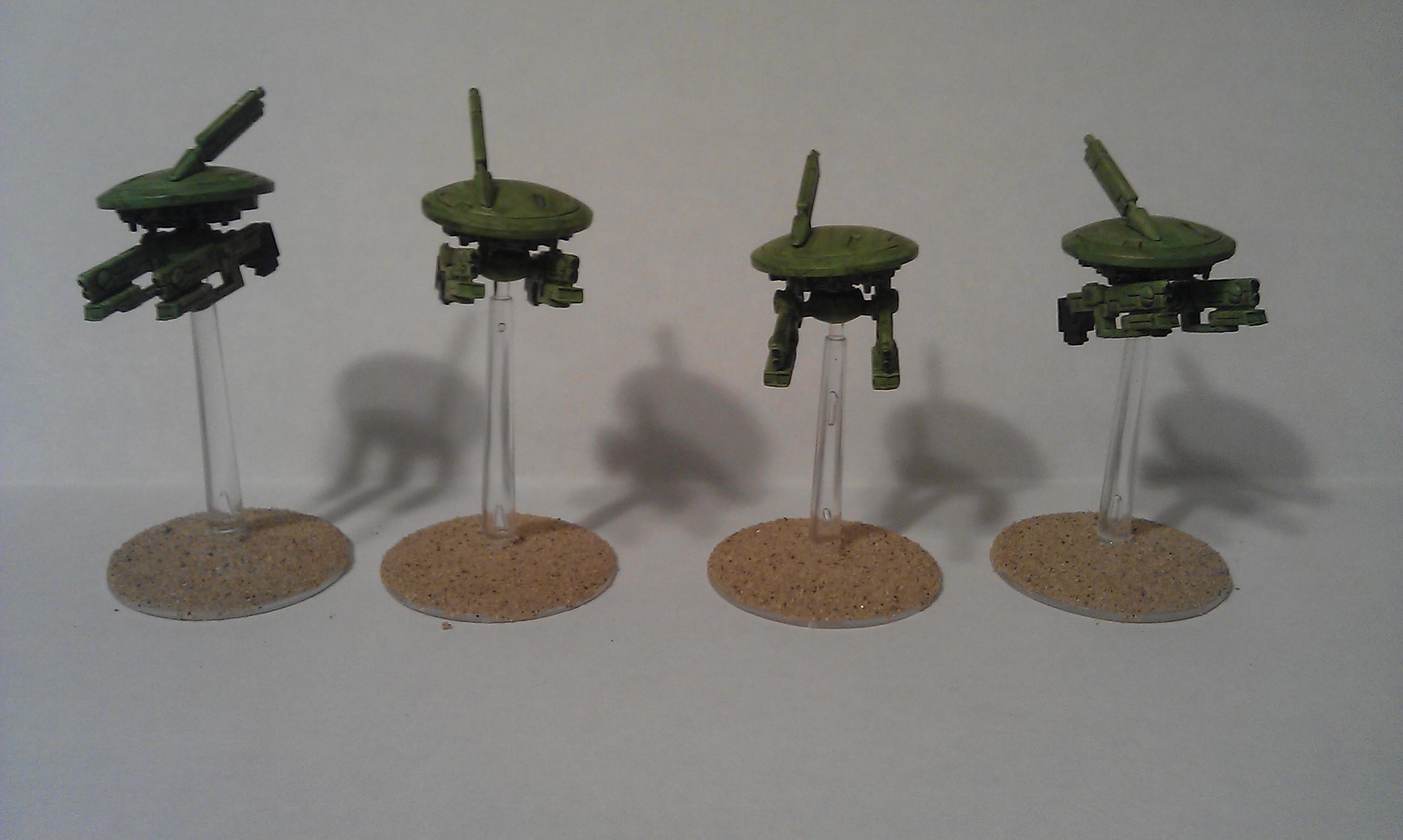 Fire Warriors, Gun Drones, Kroot, Stealth Suit, Tau
