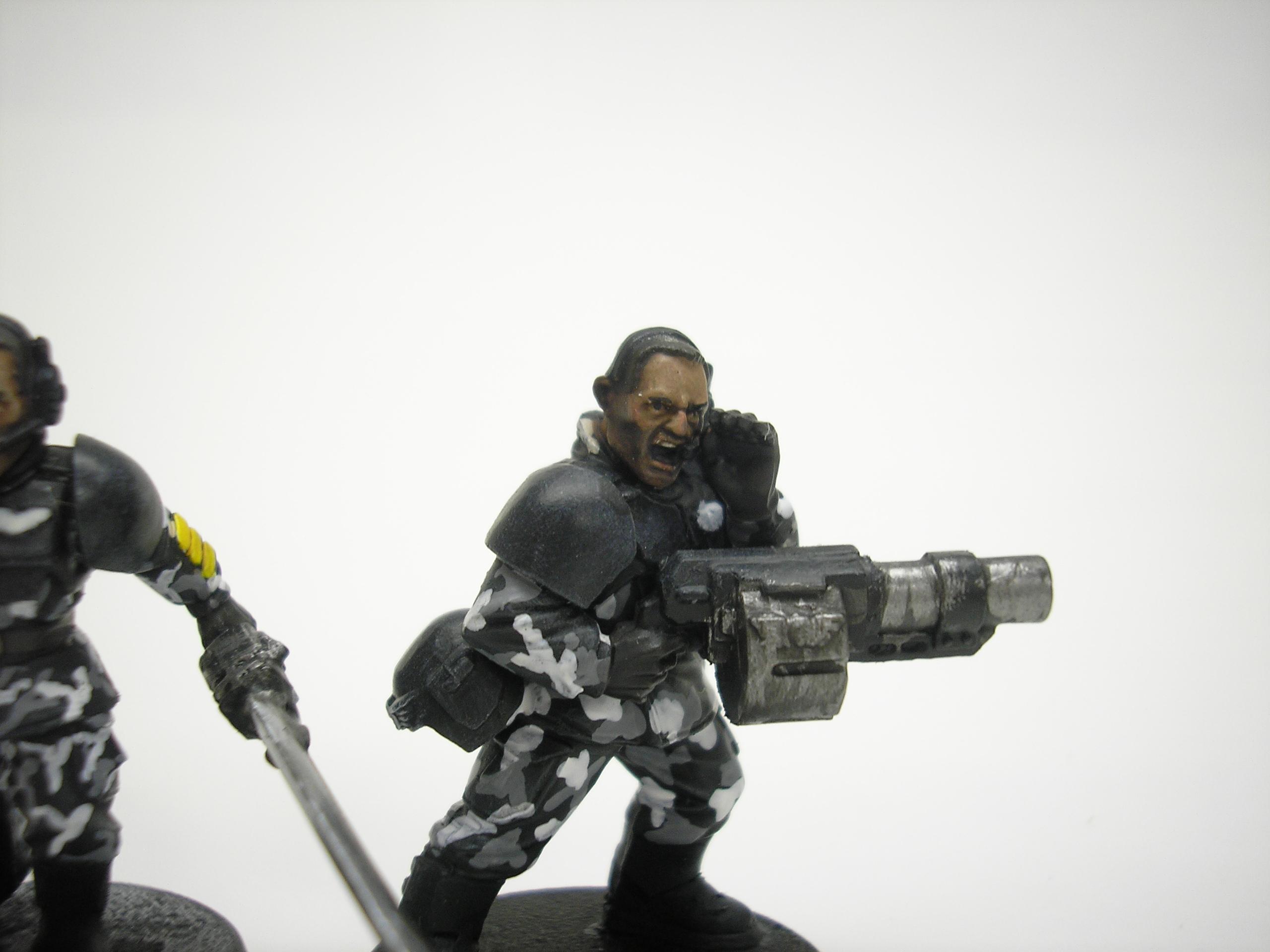 Astra Militarum, Grenade Launcher, Grey, Guard, Guardsmen, Imperial