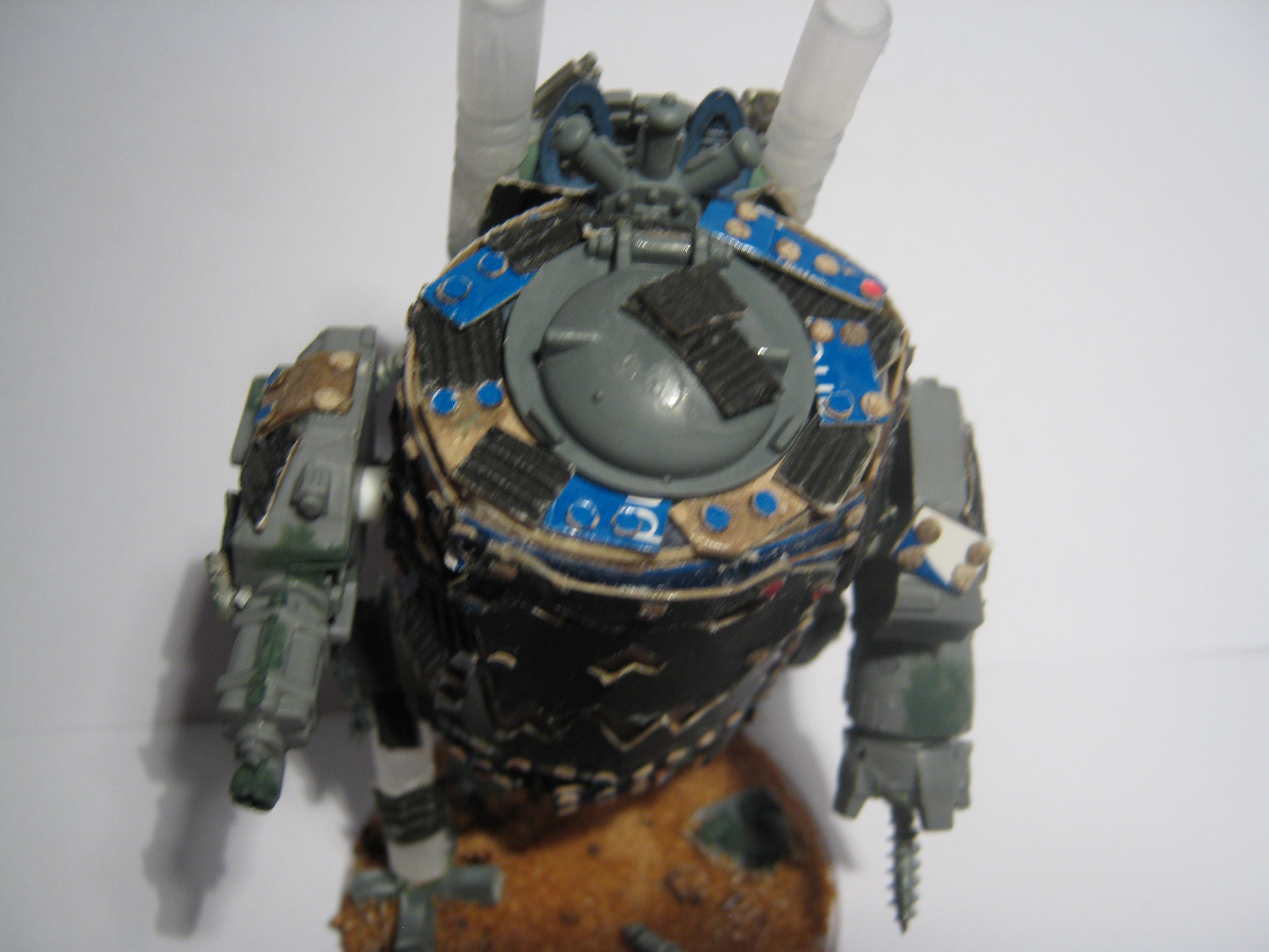 Deff Dread, Dreadnought, Orks, Riverts, Scratch Build, Work In Progress