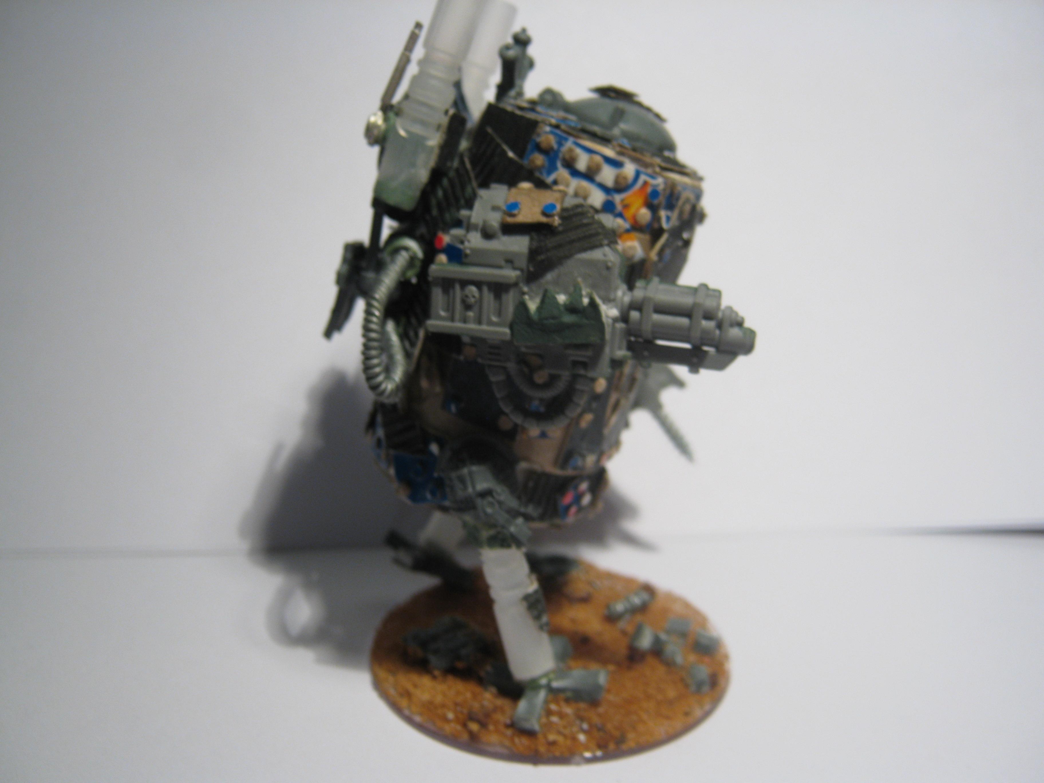 Deff Dread, Dreadnought, Orks, Riverts, Scratch Build, Work In Progress