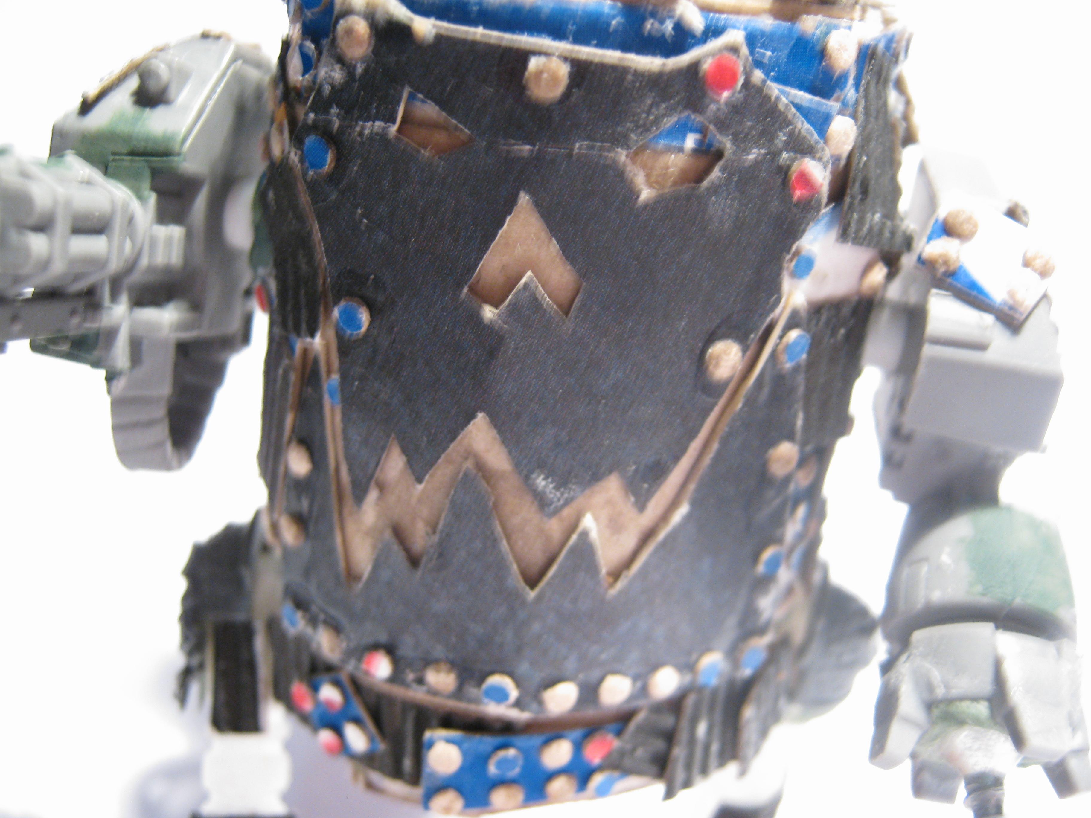 Deff Dread, Dreadnought, Orks, Riverts, Scratch Build, Work In Progress