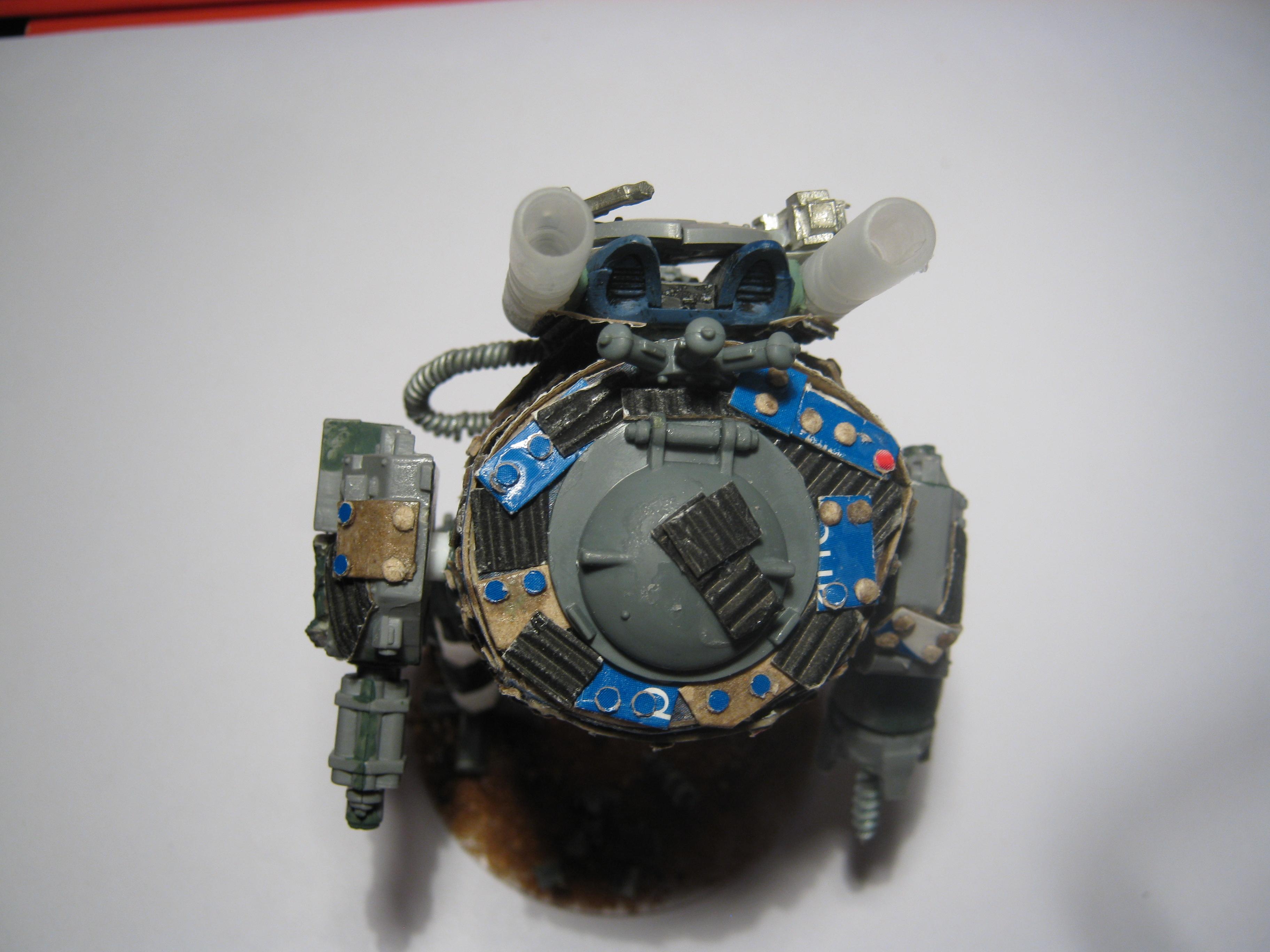Deff Dread, Dreadnought, Orks, Riverts, Scratch Build, Work In Progress