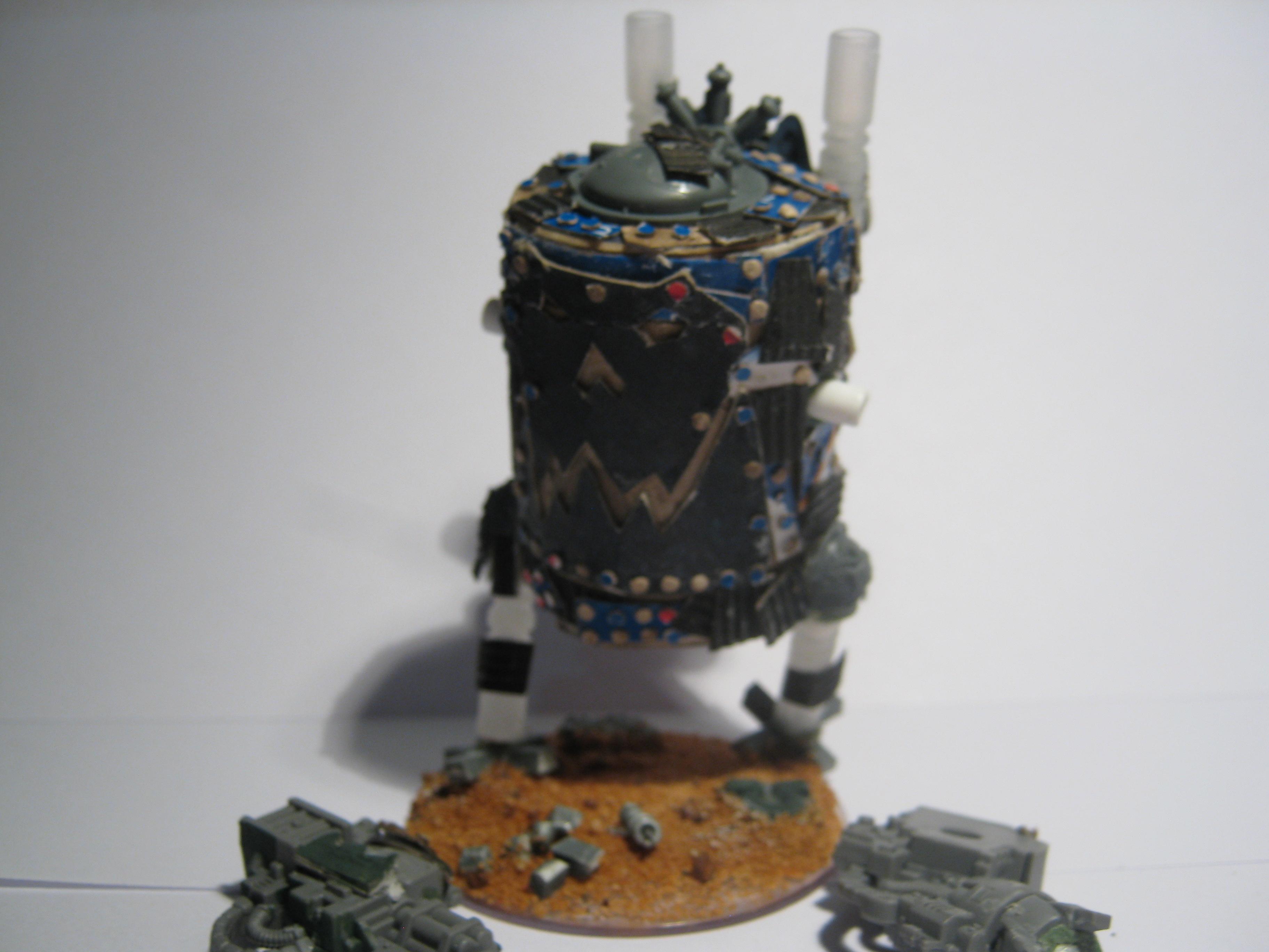 Deff Dread, Dreadnought, Orks, Riverts, Scratch Build, Work In Progress