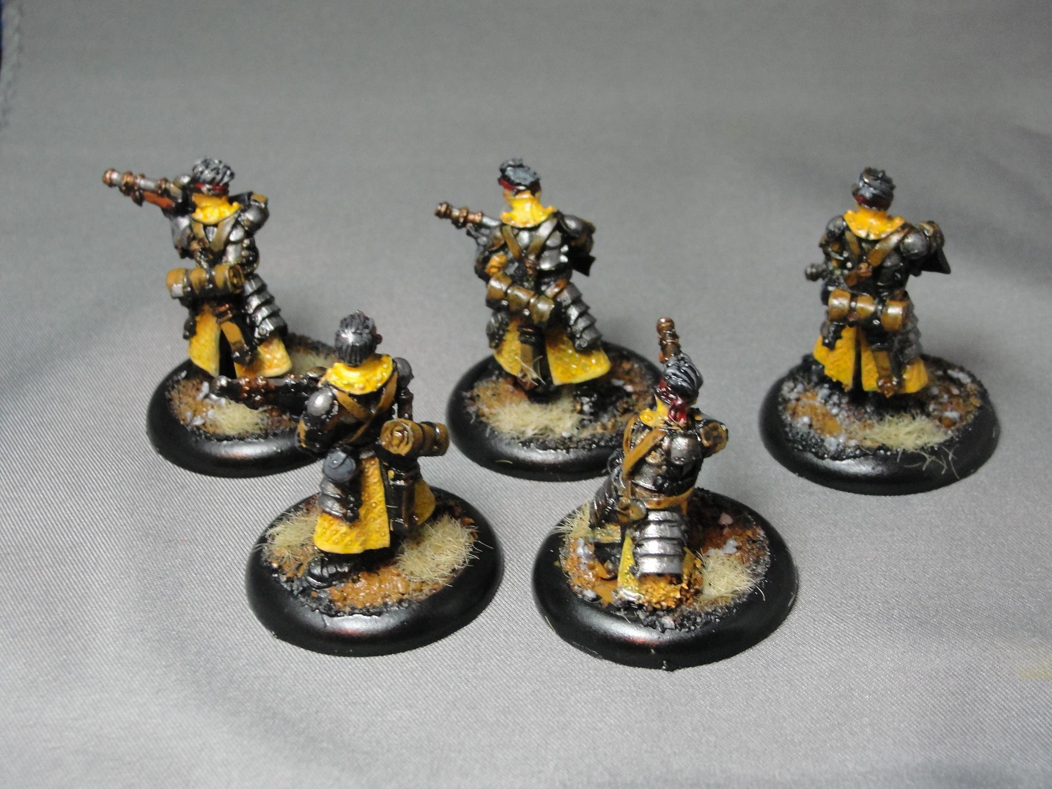 Warmachine, Mercenaries, Steelhead Riflemen