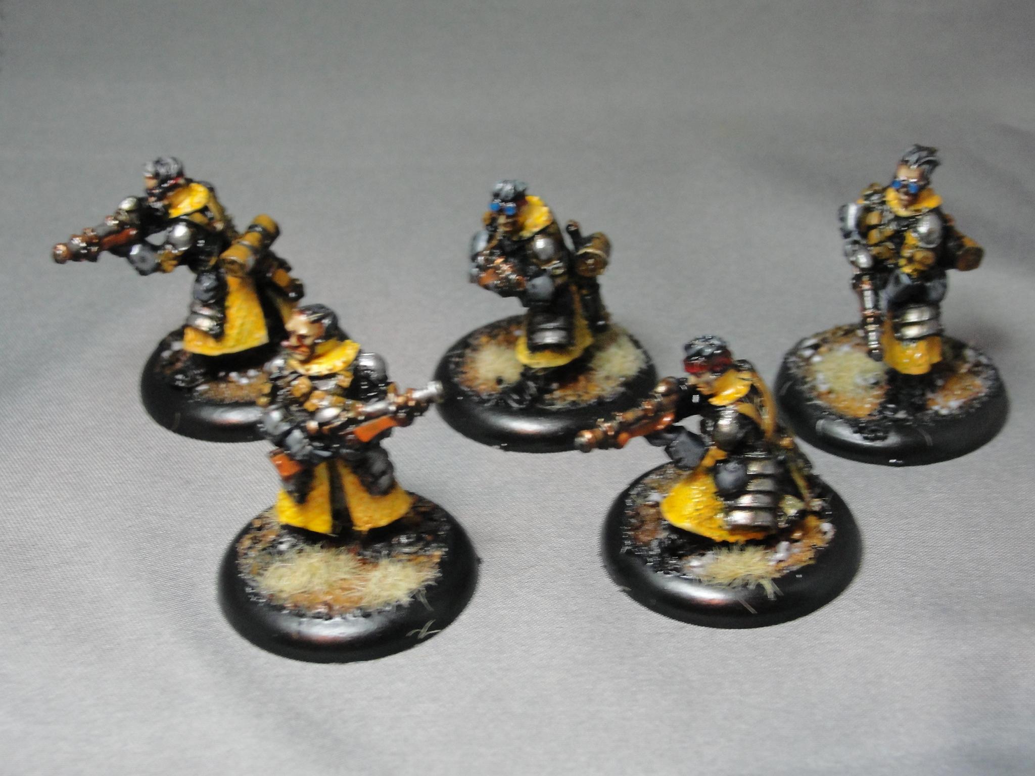 Warmachine, Mercenaries, Steelhead Riflemen