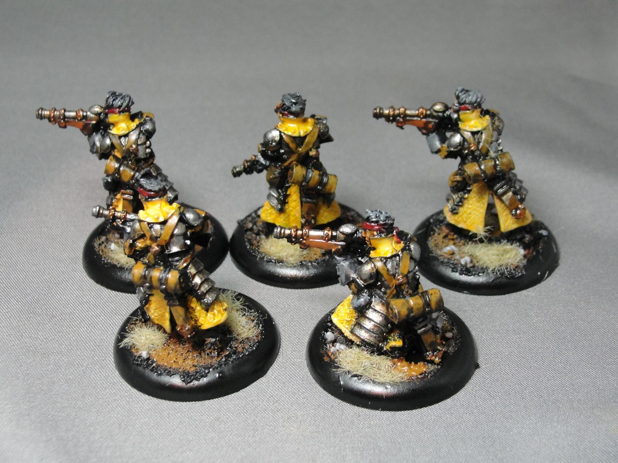 Warmachine, Warmachine, Mercenaries, Steelhead Riflemen