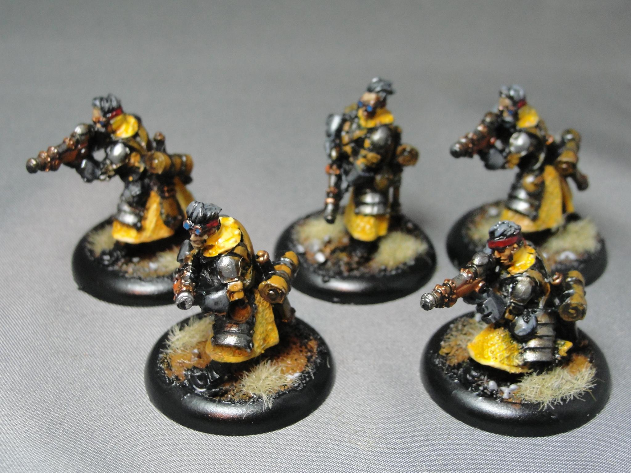 Warmachine, Mercenaries, Steelhead Riflemen